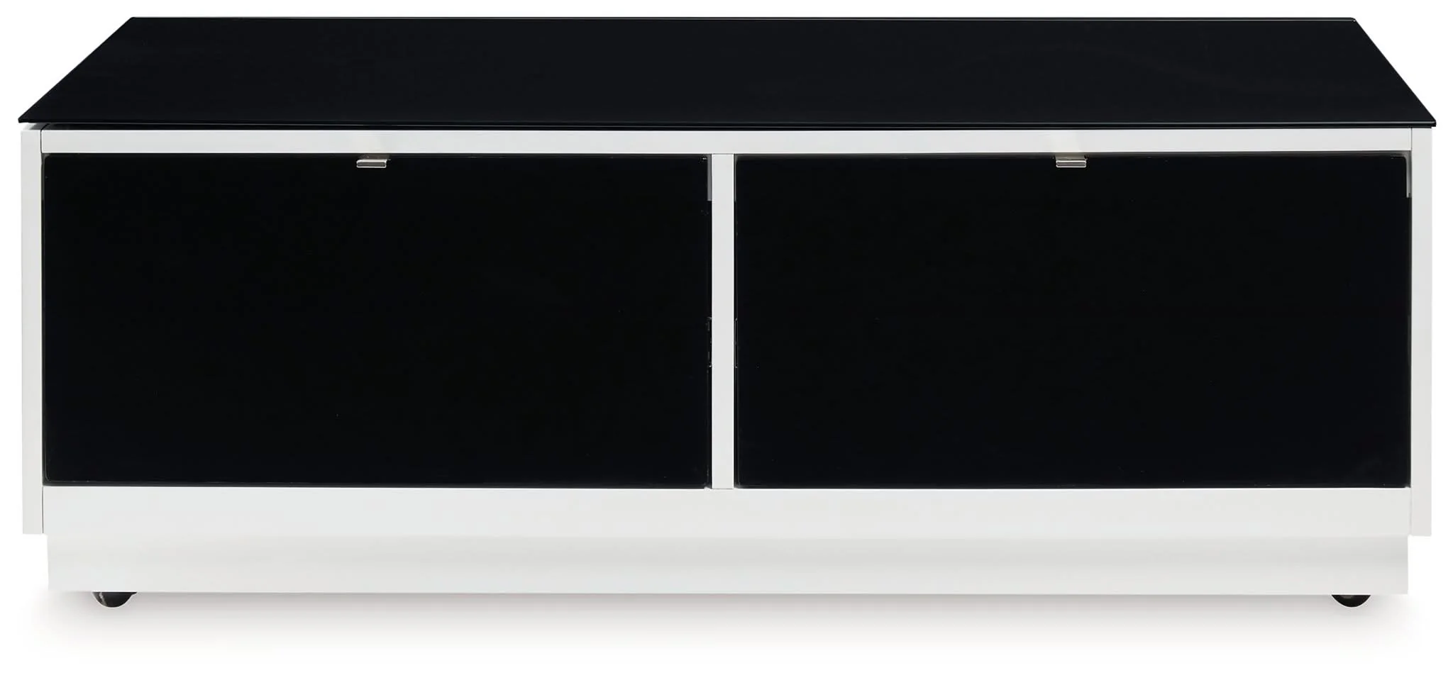 Gardoni - Rectangular Cocktail Table - White / Black - Image 4