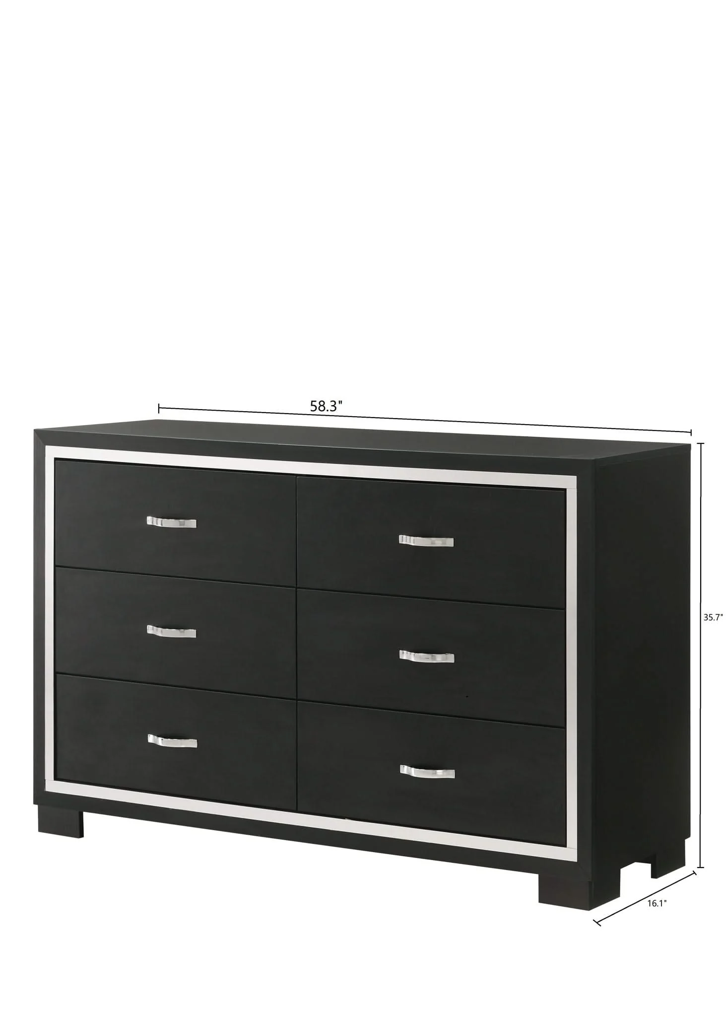 Gennro - Dresser - Black - Image 4