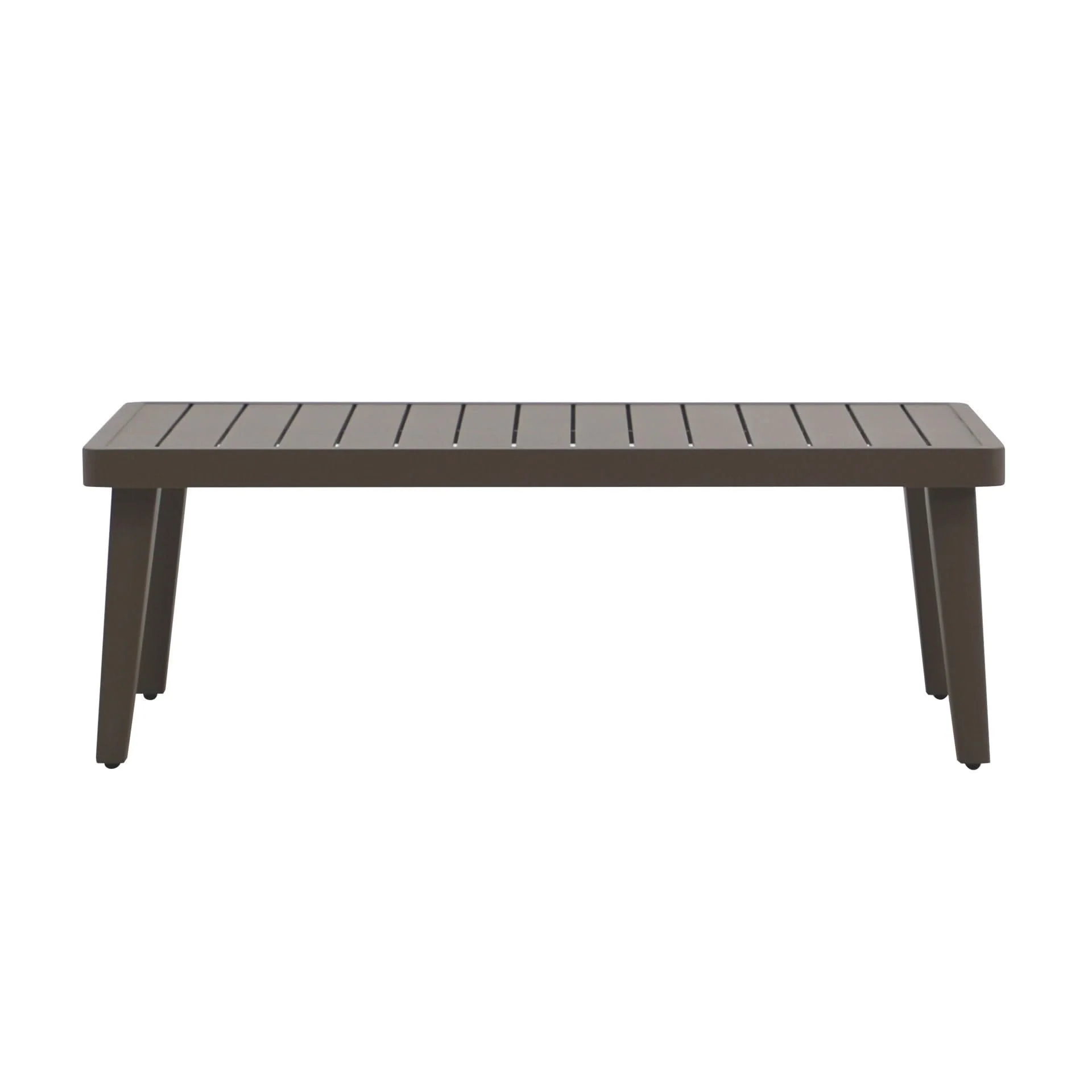 Genova - Patio Coffee Table - Dark Brown - Image 3