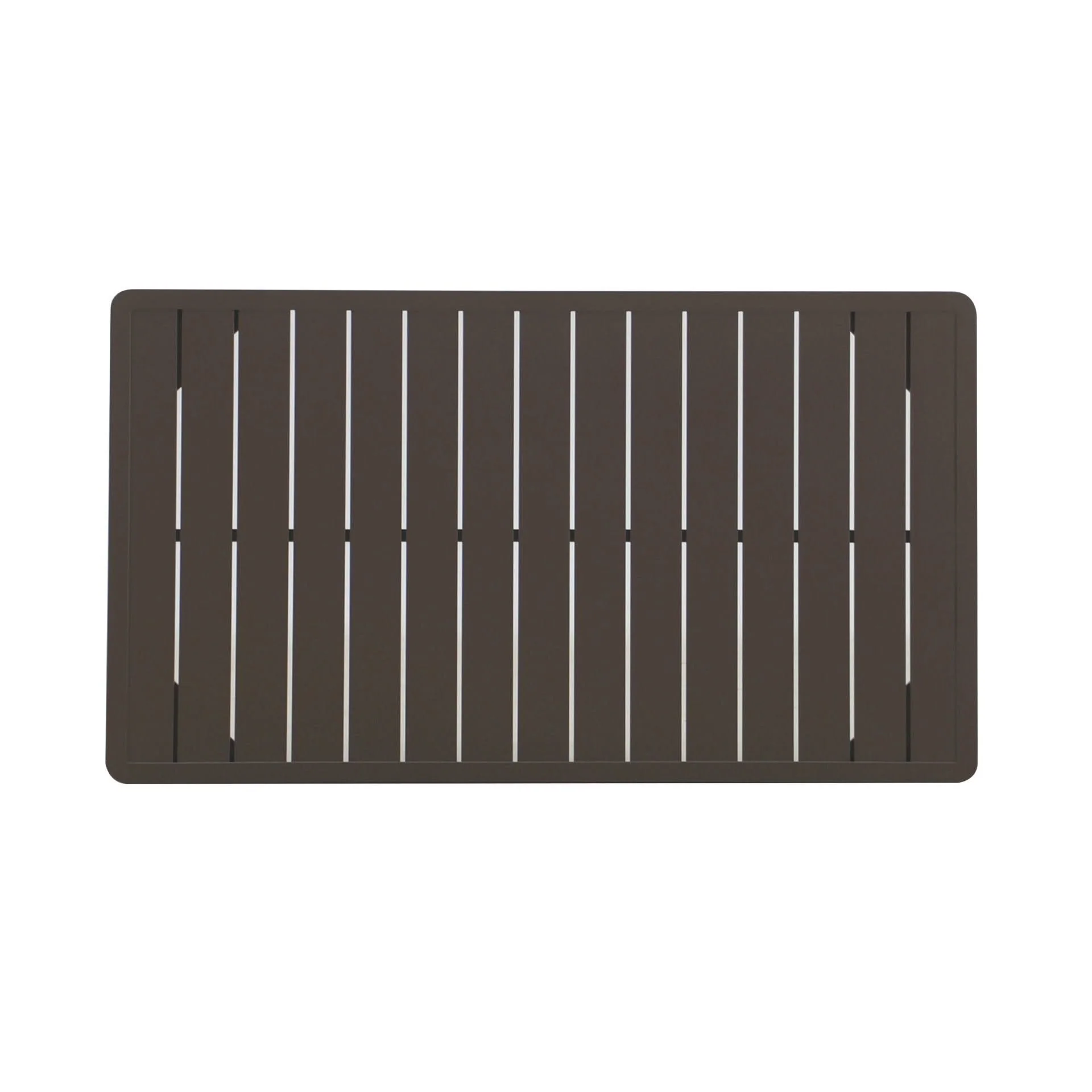 Genova - Patio Coffee Table - Dark Brown - Image 4