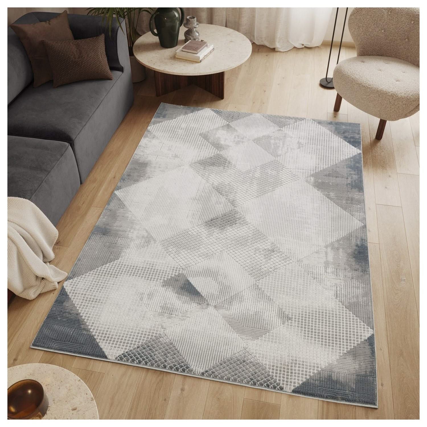 Geometrix - Area Rug With Geometric Effect - Image 4