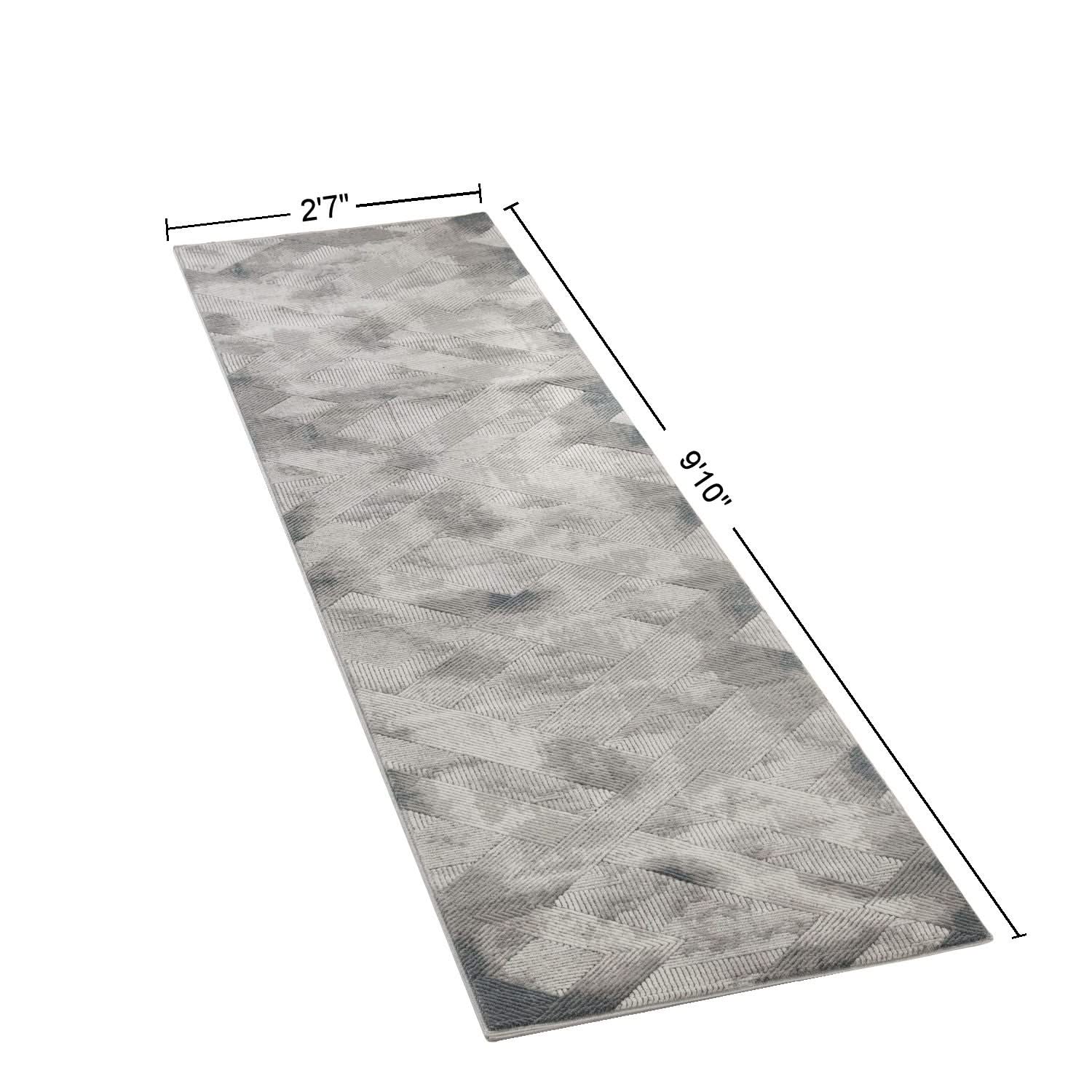 Geometrix - Contemporary Rug With 3D Effect - Image 3