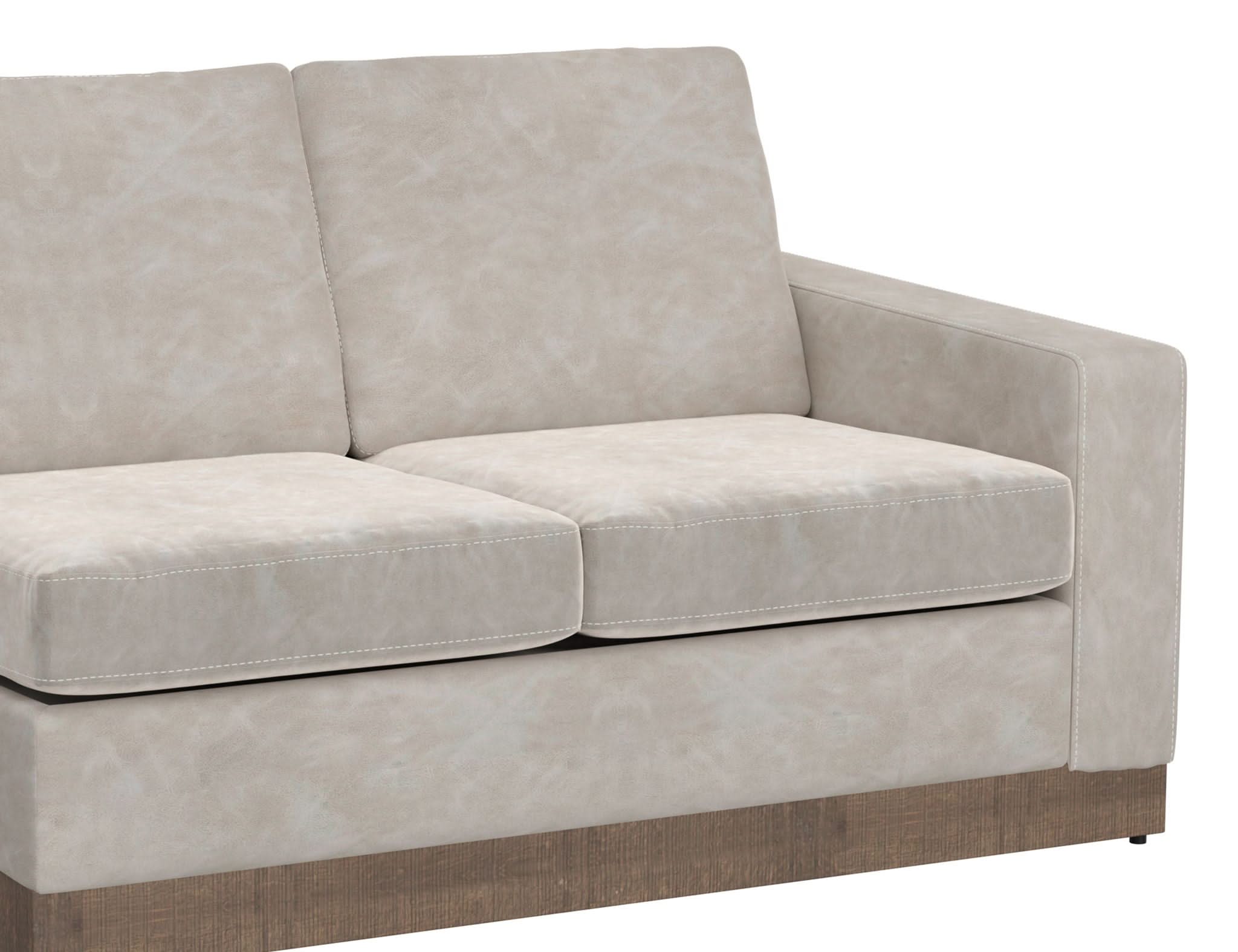 Georgia - Sectional Right-Arm Loveseat - Oyster - Image 4