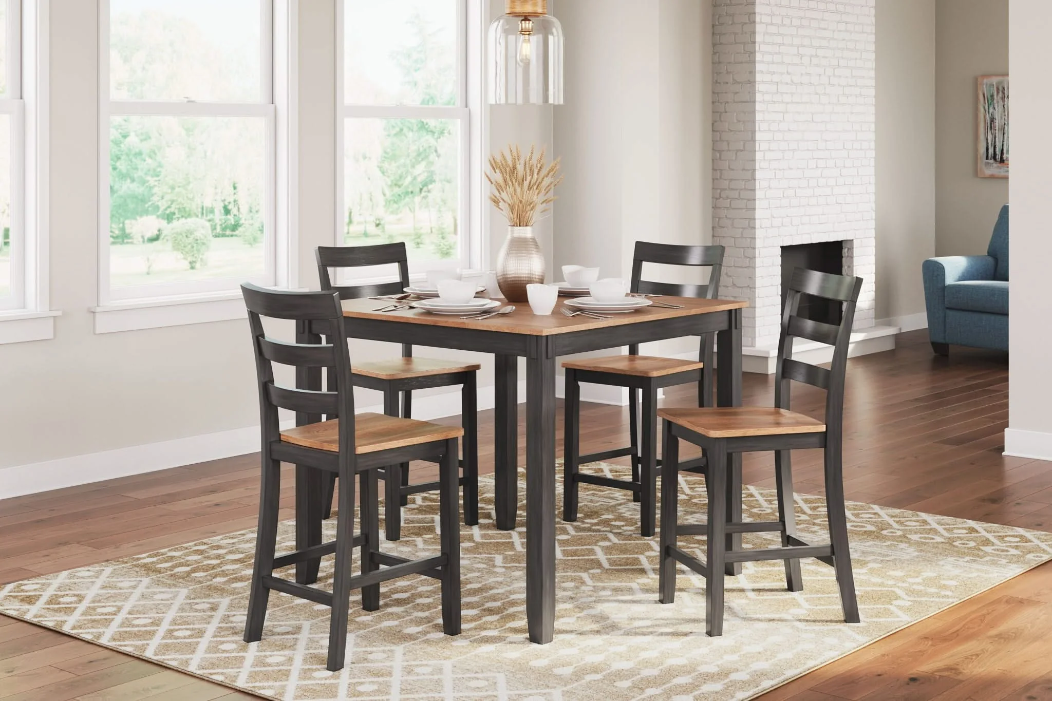 Gesthaven - Dining Room Counter Table Set - Image 14