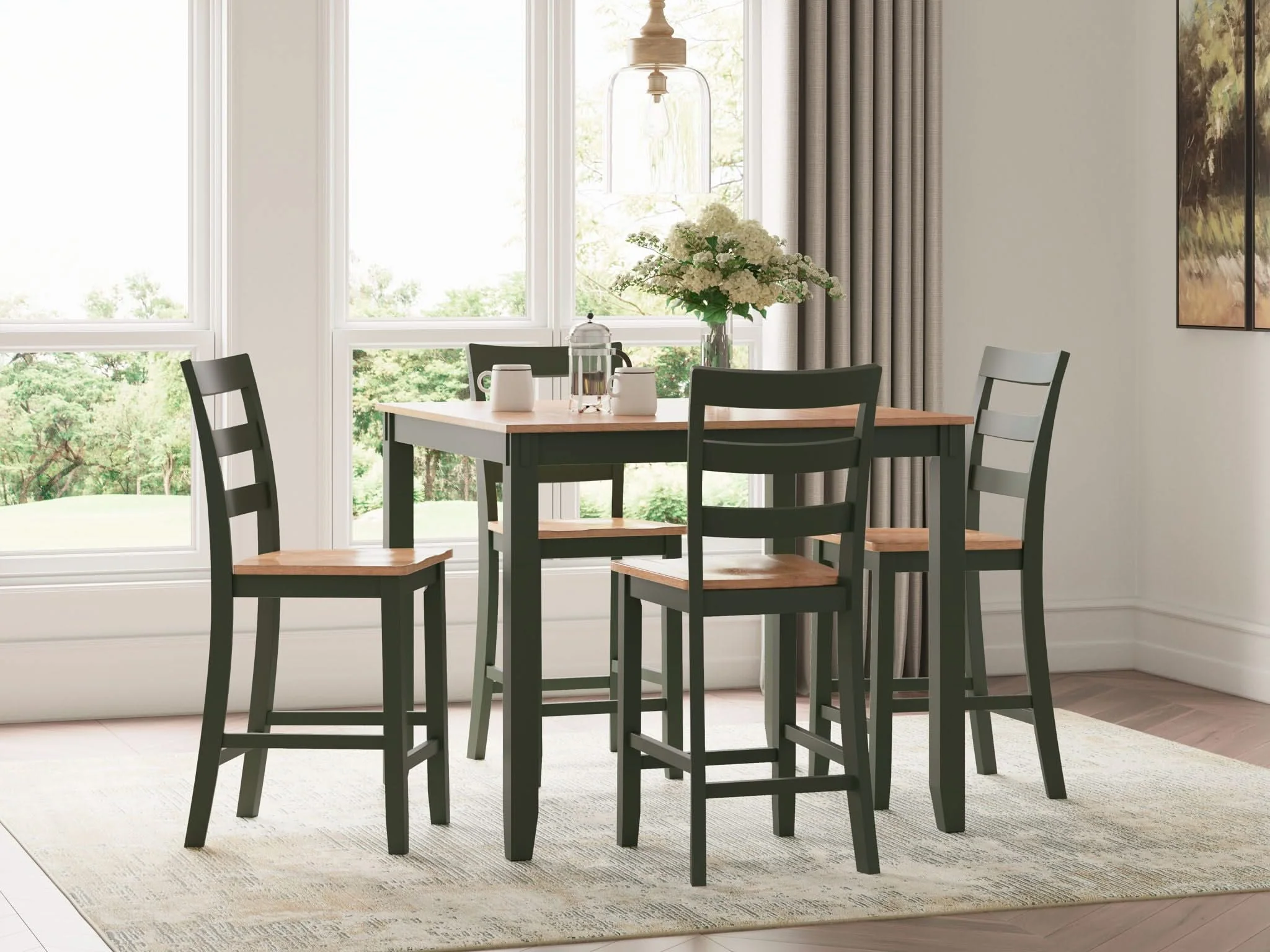 Gesthaven - Dining Room Counter Table Set - Image 5
