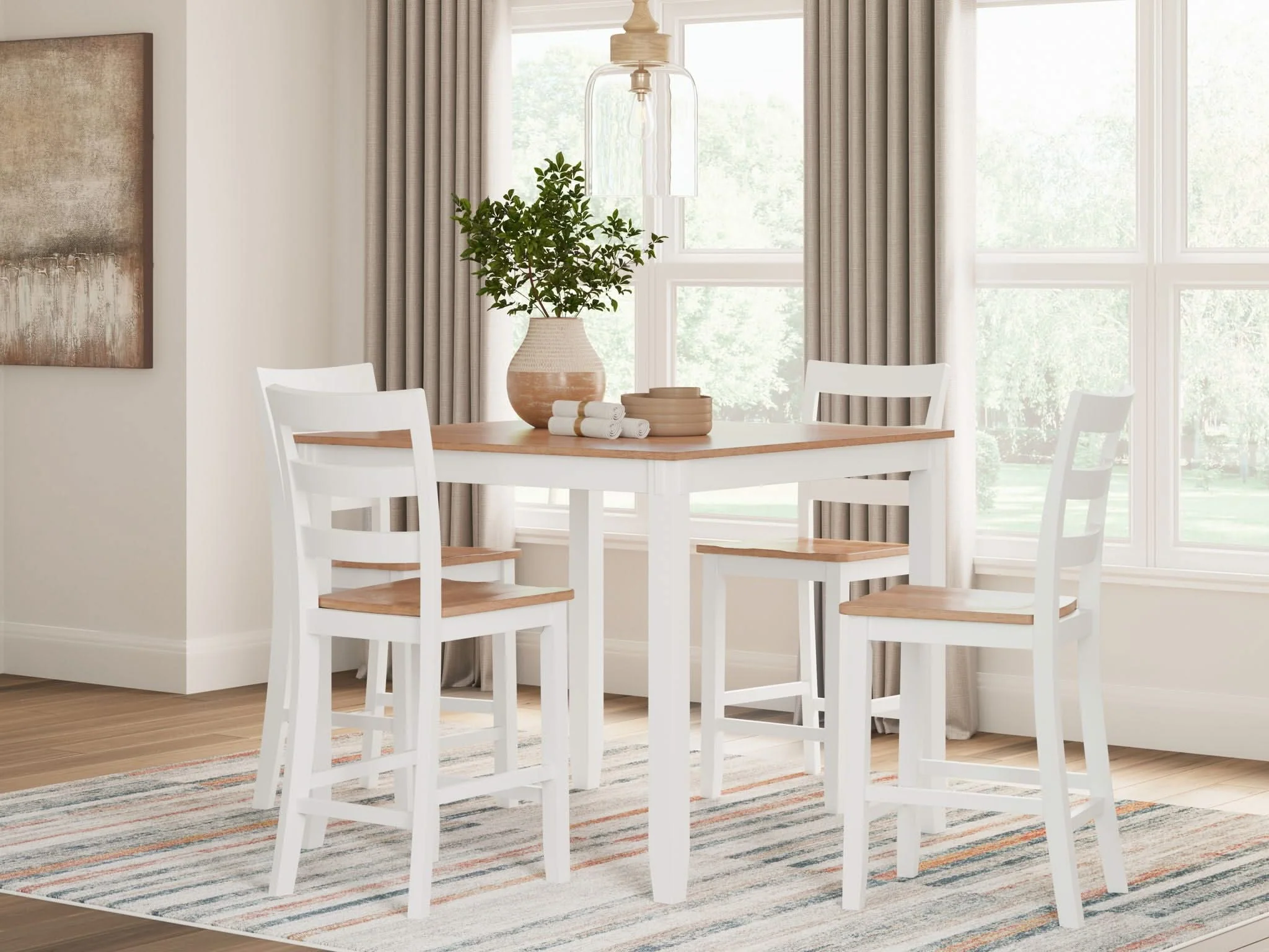 Gesthaven - Dining Room Counter Table Set - Image 8