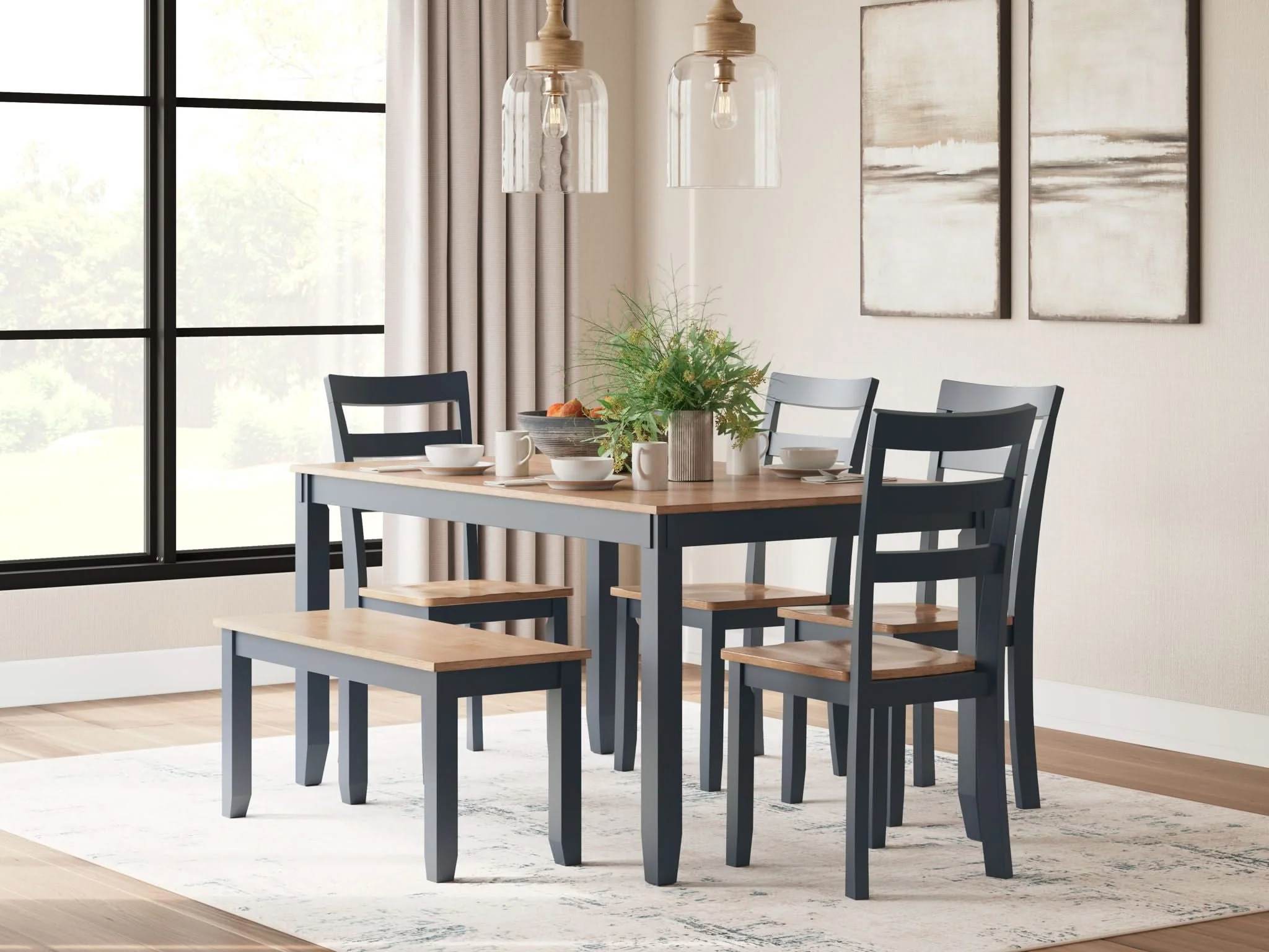 Gesthaven - Dining Room Table Set - Image 7