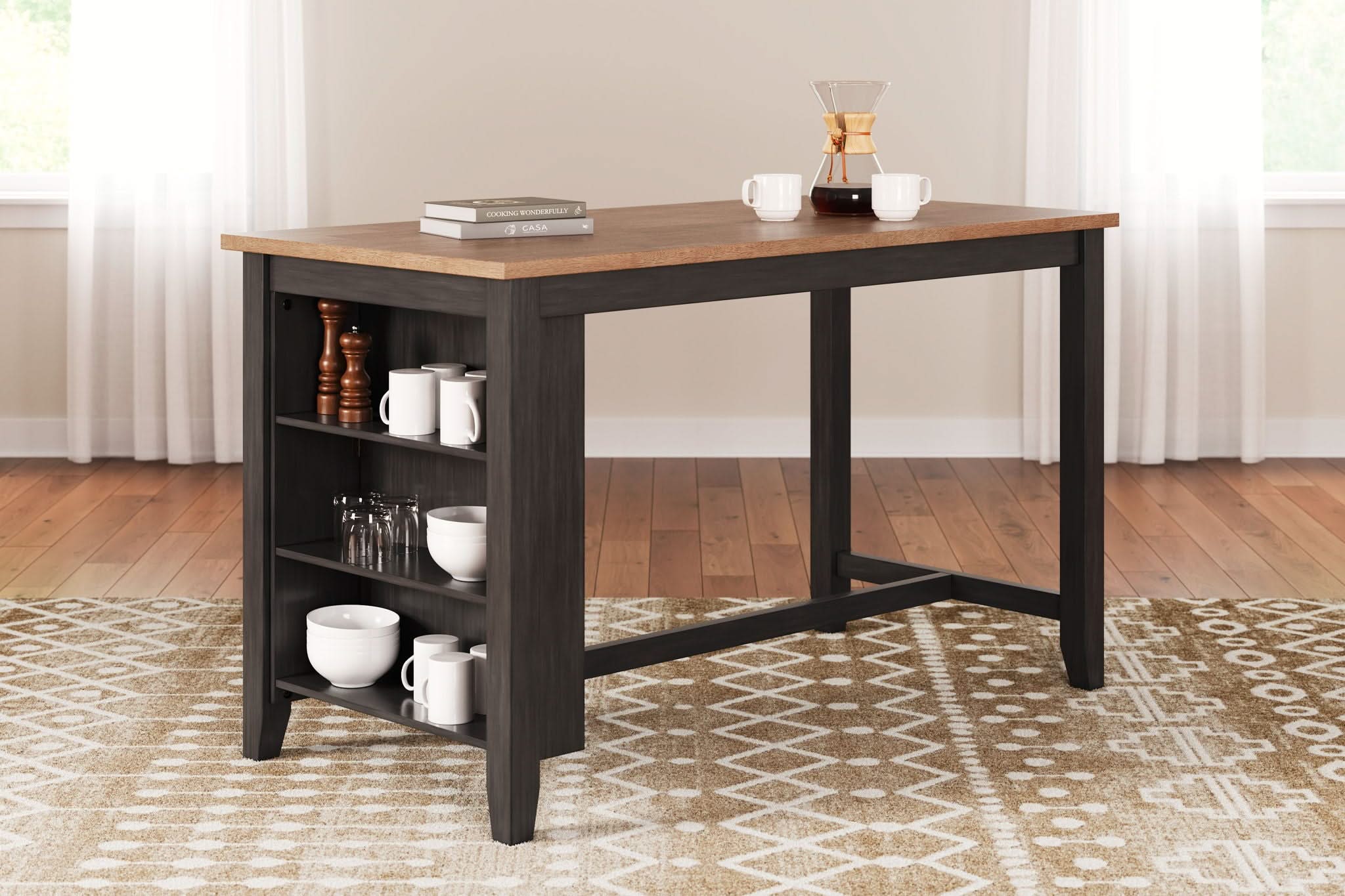 Gesthaven - Rectangular Dining Room Counter Table - Image 6