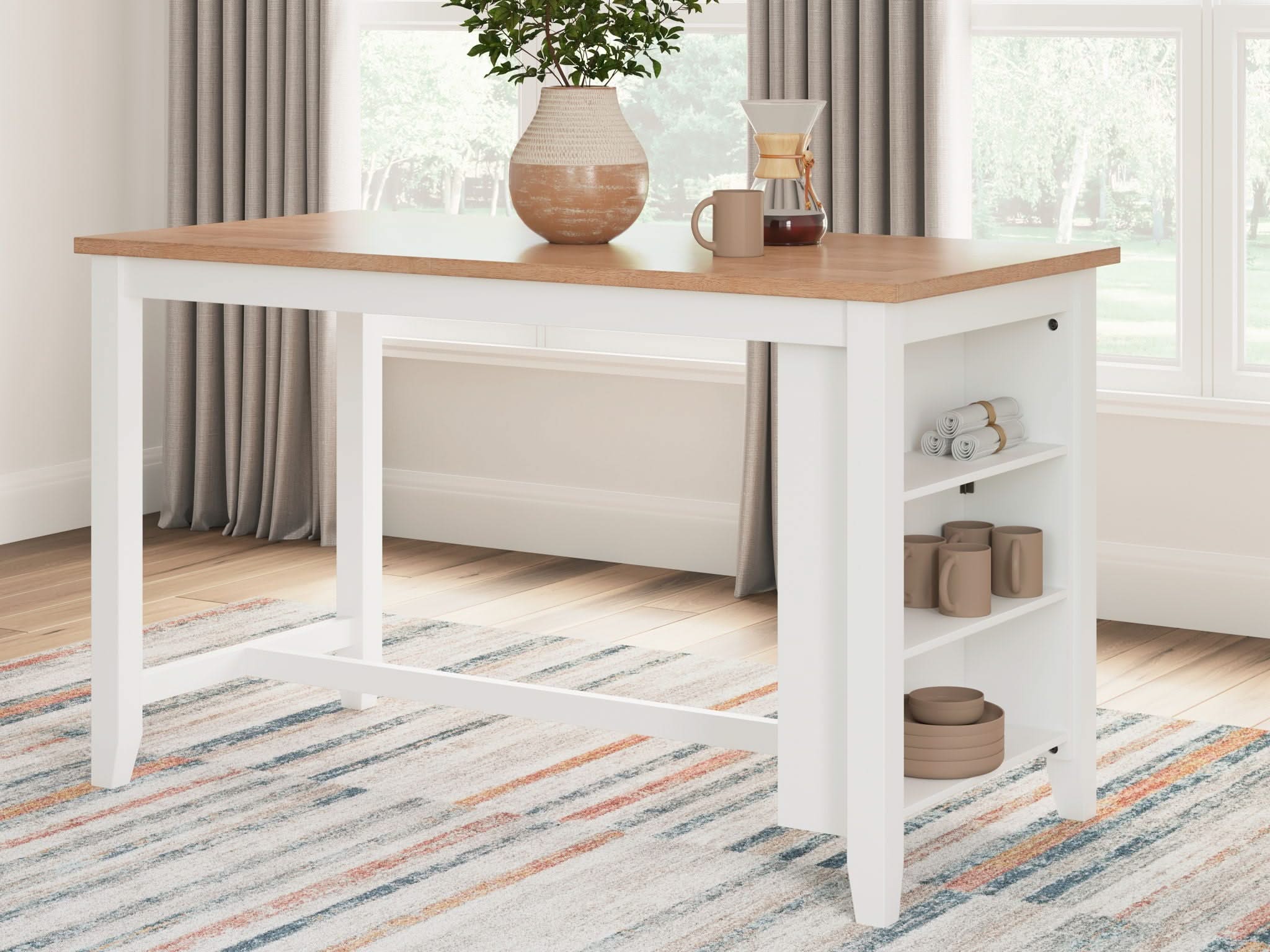 Gesthaven - Rectangular Dining Room Counter Table - Image 7