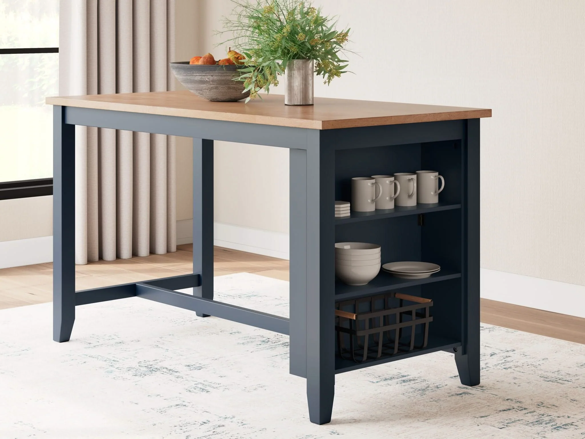 Gesthaven - Rectangular Dining Room Counter Table - Image 9