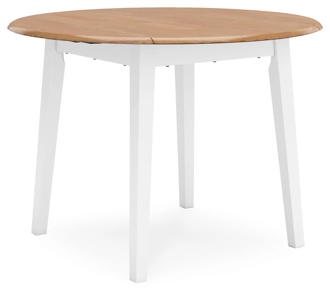 Gesthaven - Round Dining Room Drop Leaf Table - Image 2