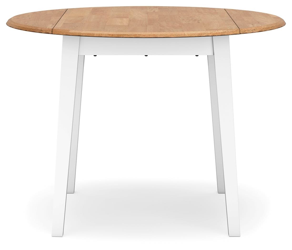 Gesthaven - Round Dining Room Drop Leaf Table - Image 8