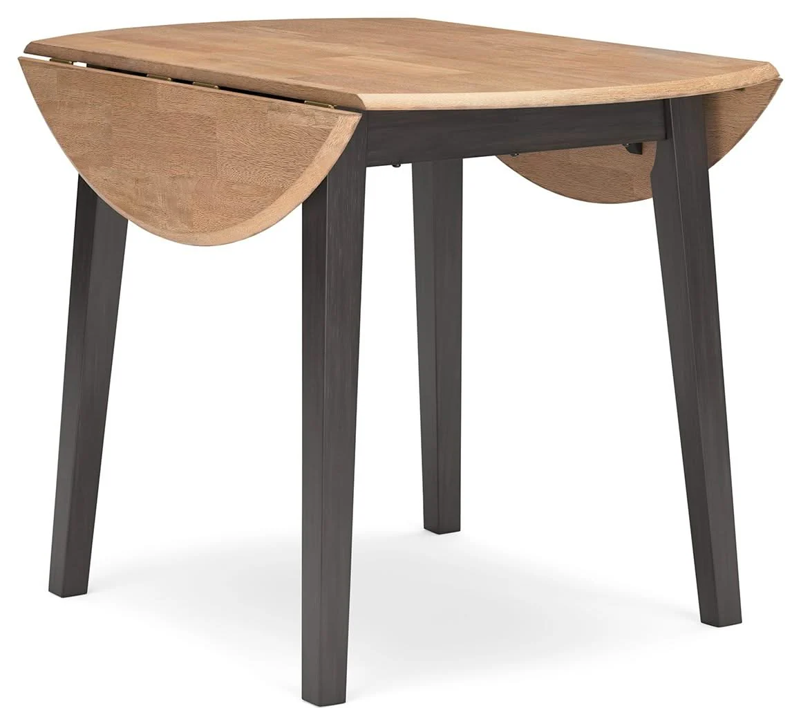 Gesthaven - Round Dining Room Drop Leaf Table - Image 9
