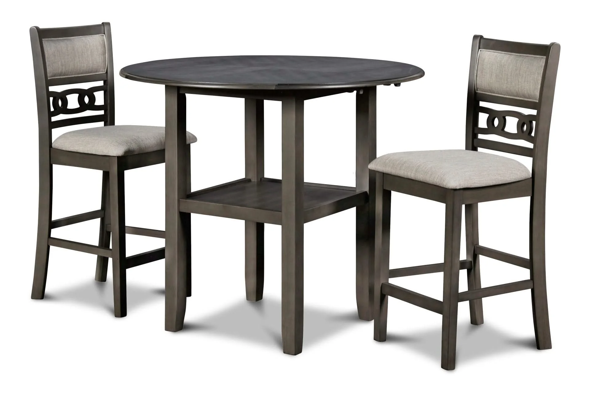 Gia - Counter Drop Leaf Table Set - Image 15