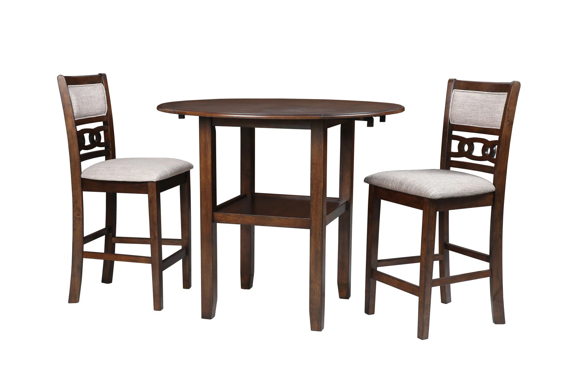 Gia - Counter Drop Leaf Table Set - Image 2