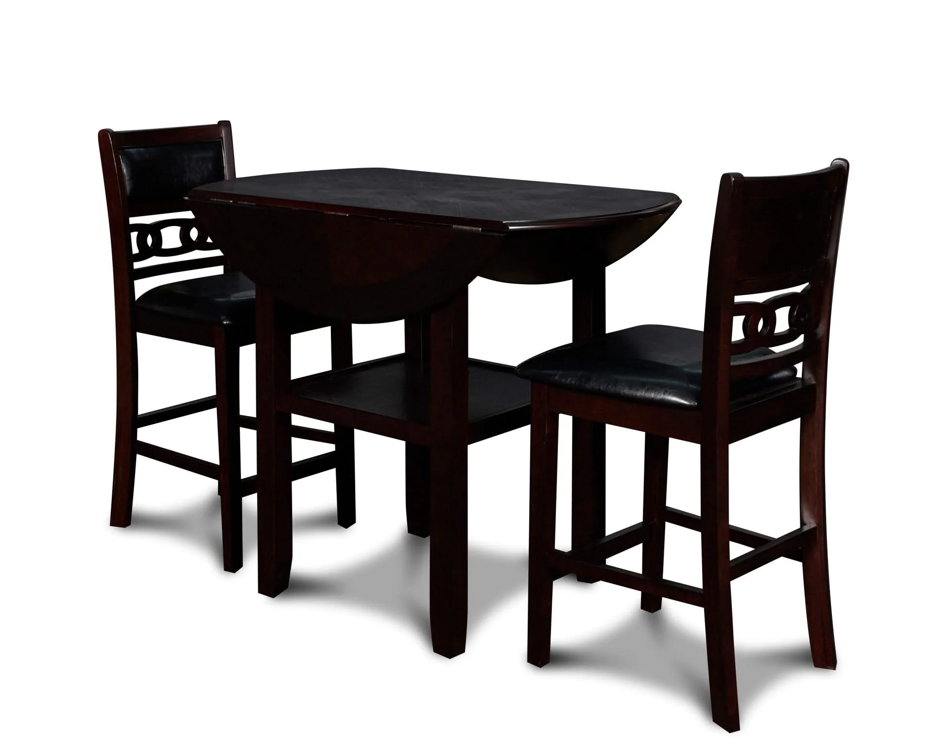 Gia - Counter Drop Leaf Table Set - Image 3