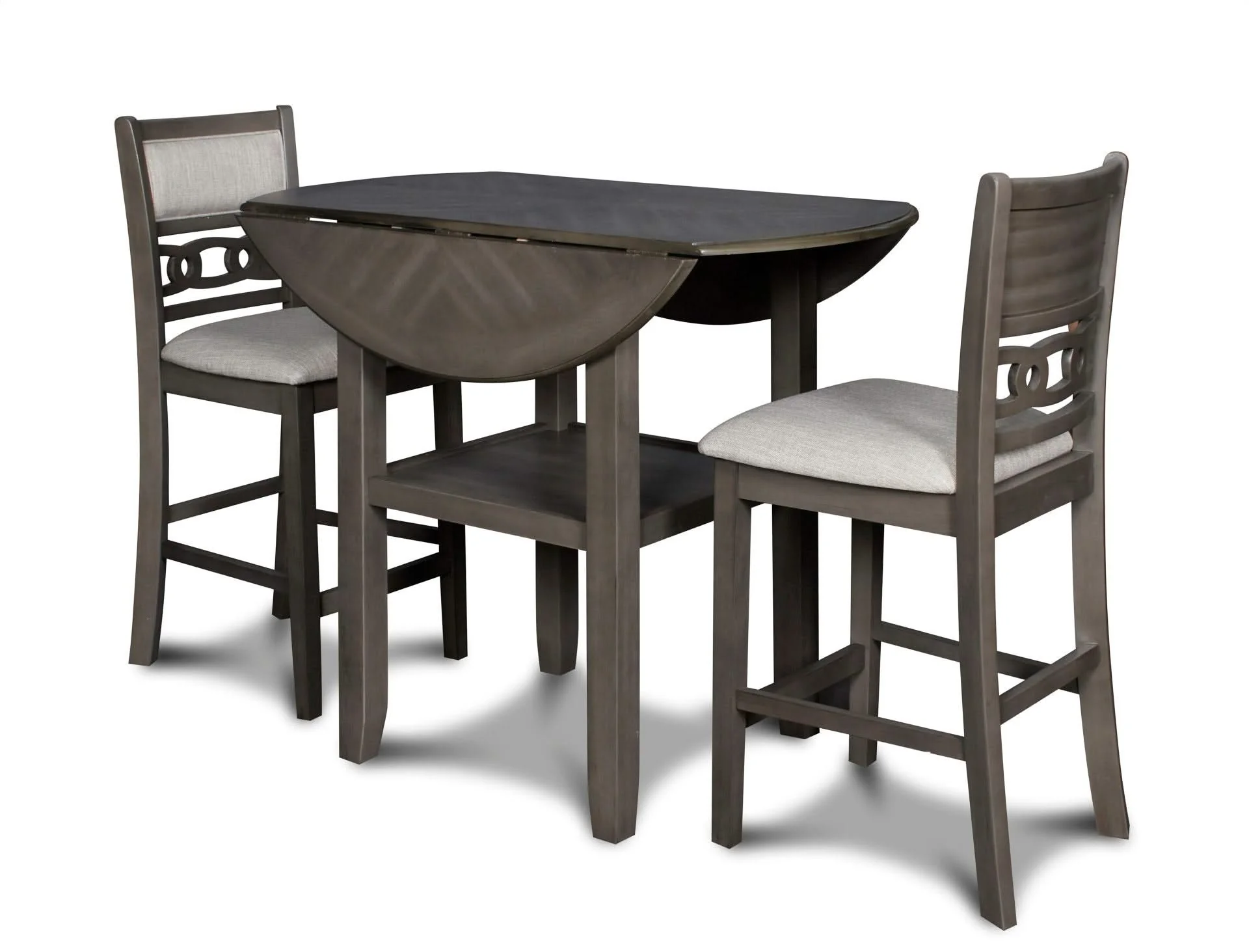 Gia - Counter Drop Leaf Table Set - Image 4