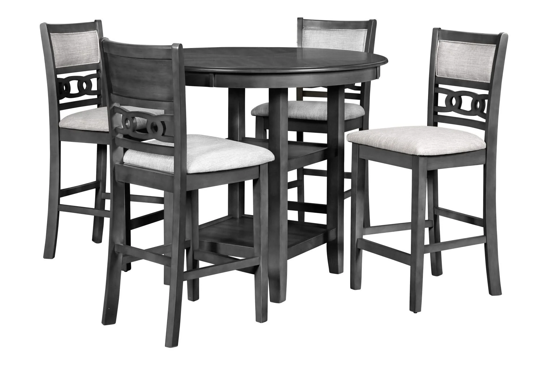 Gia - Round Counter Dining Set - Image 4