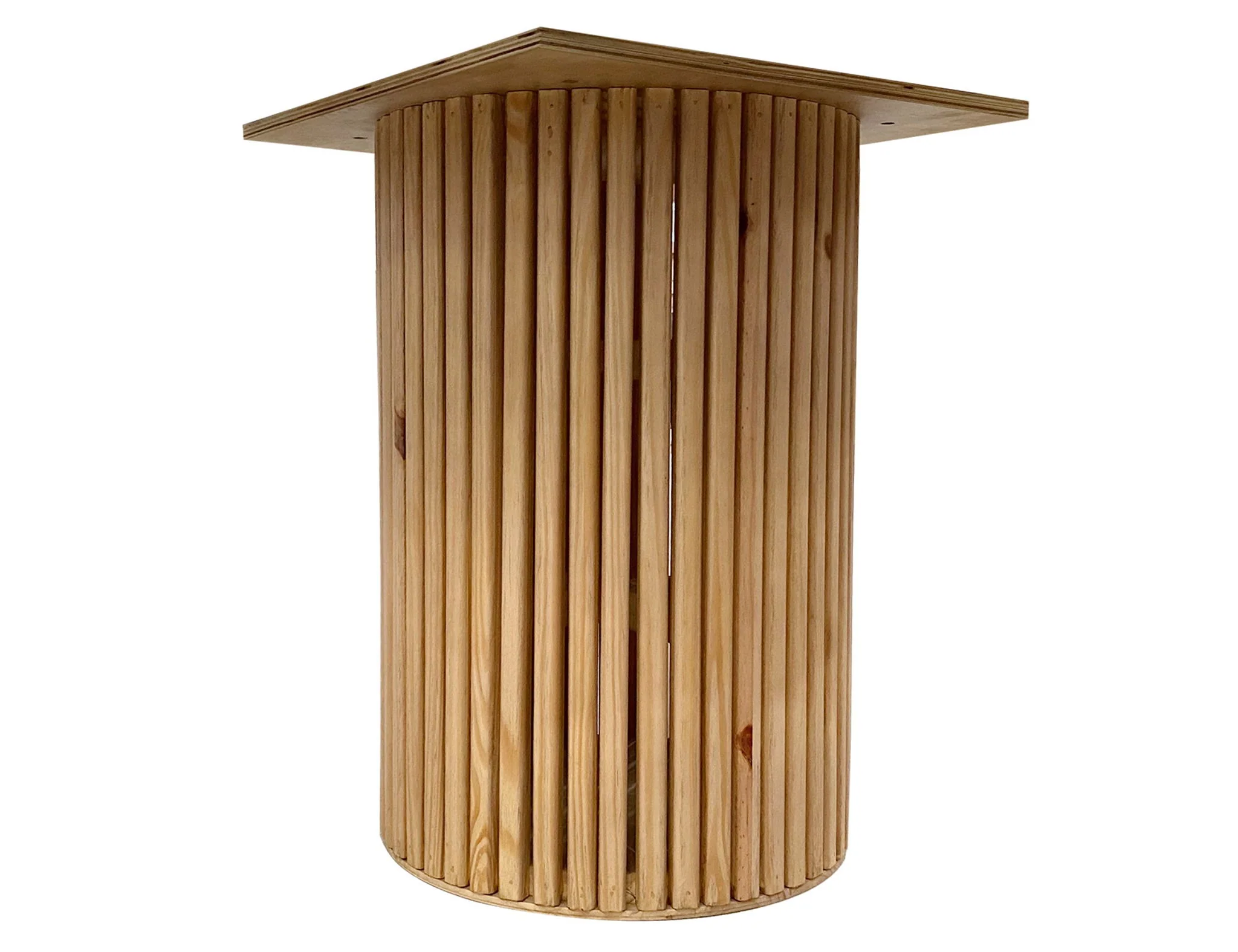 Giza - Round Table - Hazelnut - Image 2