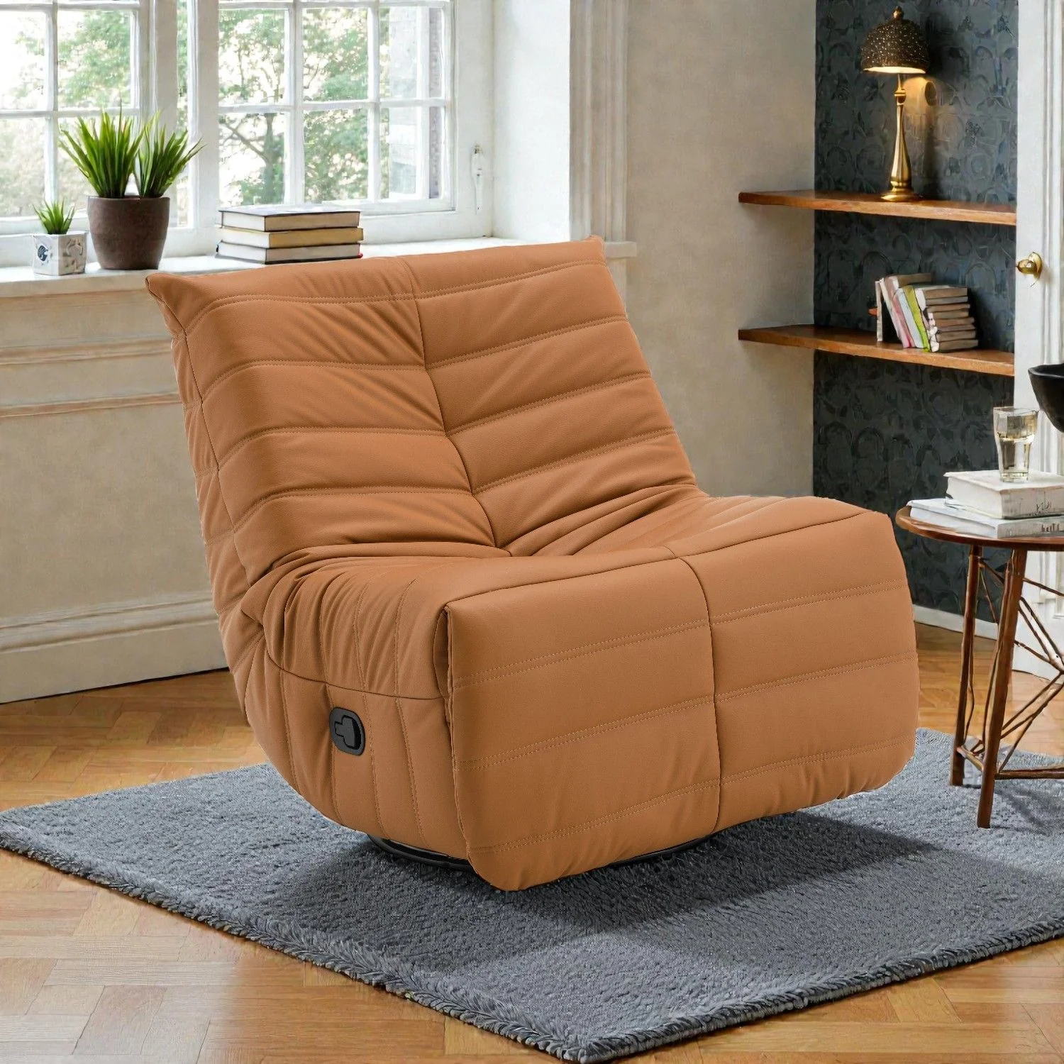 Glider Recliner Chair With Swivel - Image 2