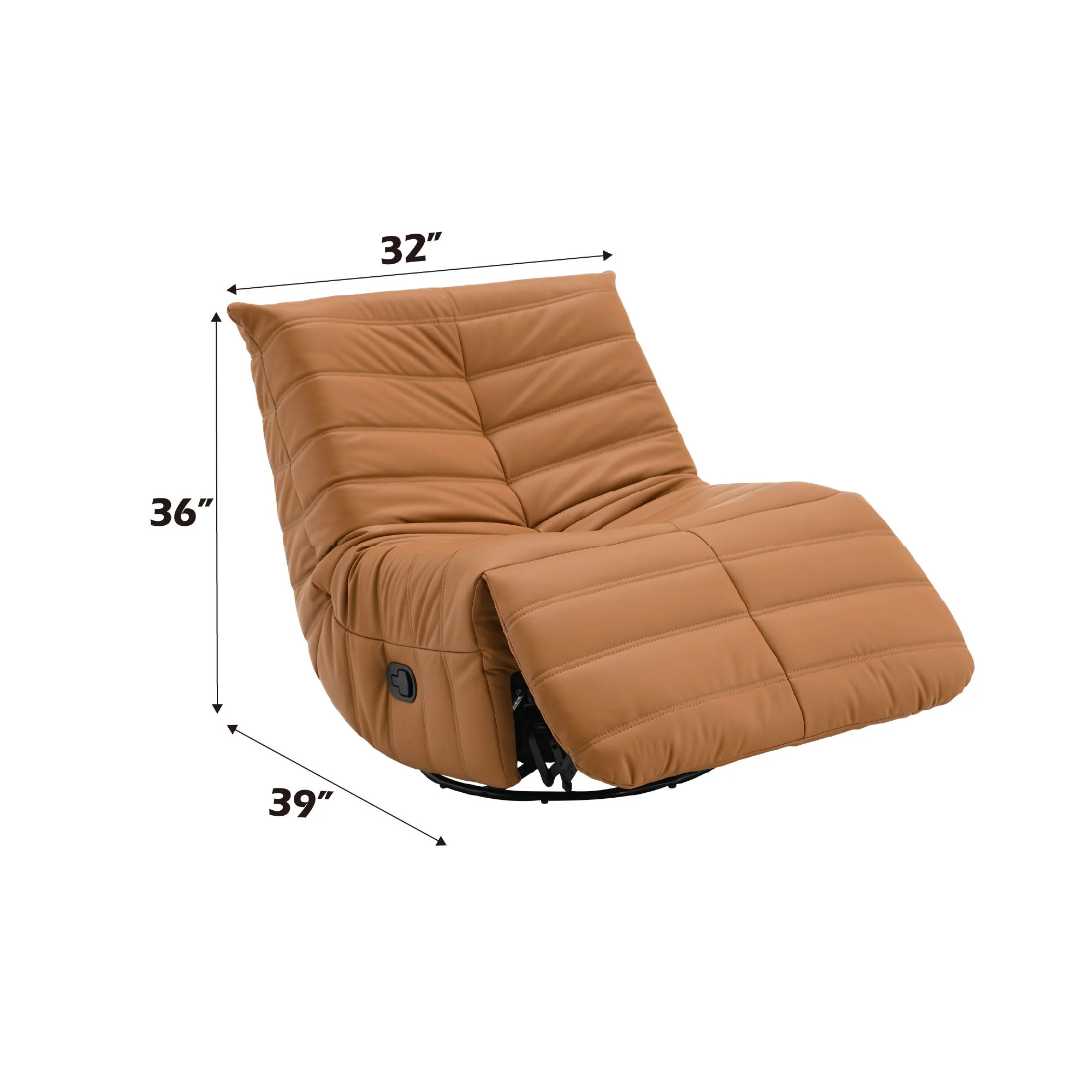 Glider Recliner Chair With Swivel - Image 4