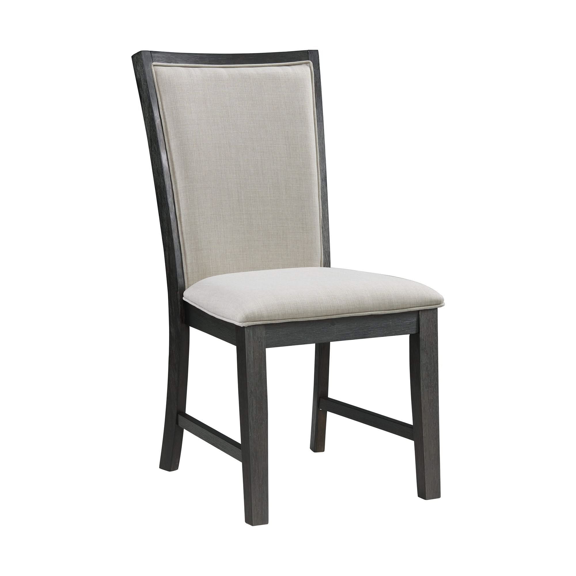 Grady - Dining Slat Back Side Chair (Set of 2) - Black - Image 2