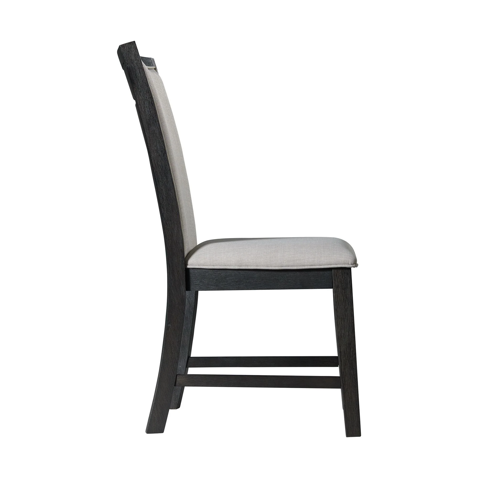 Grady - Dining Slat Back Side Chair (Set of 2) - Black - Image 3