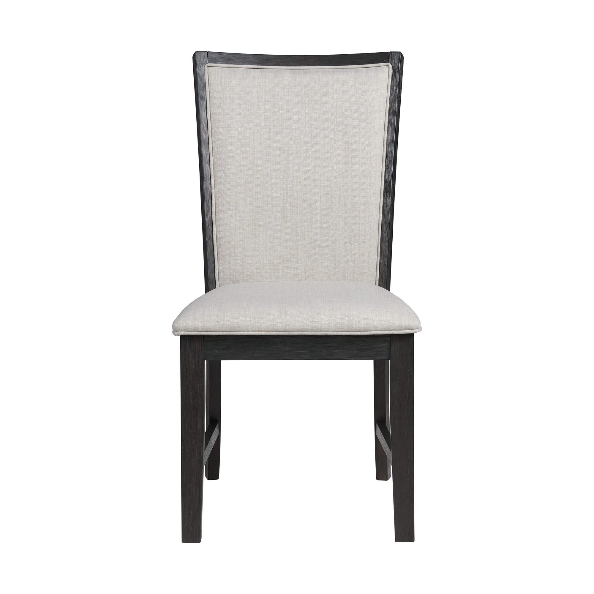 Grady - Dining Slat Back Side Chair (Set of 2) - Black - Image 4