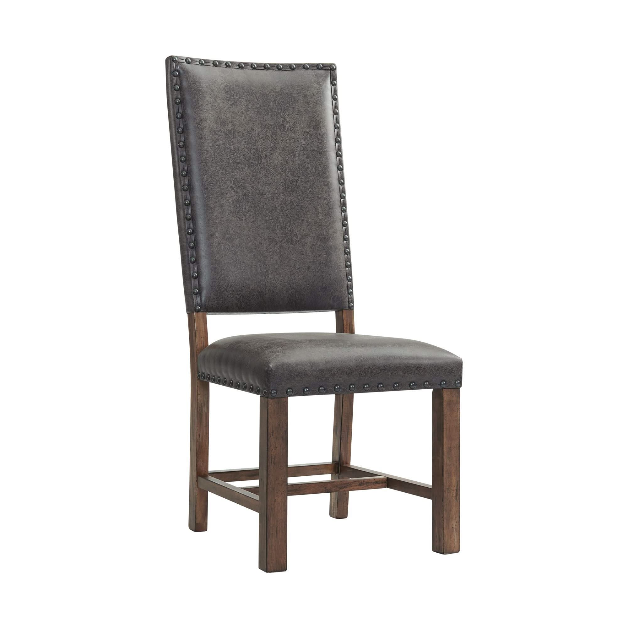 Gramercy - Tall Back Side Chair (Set of 2) - Chocolate - Image 3