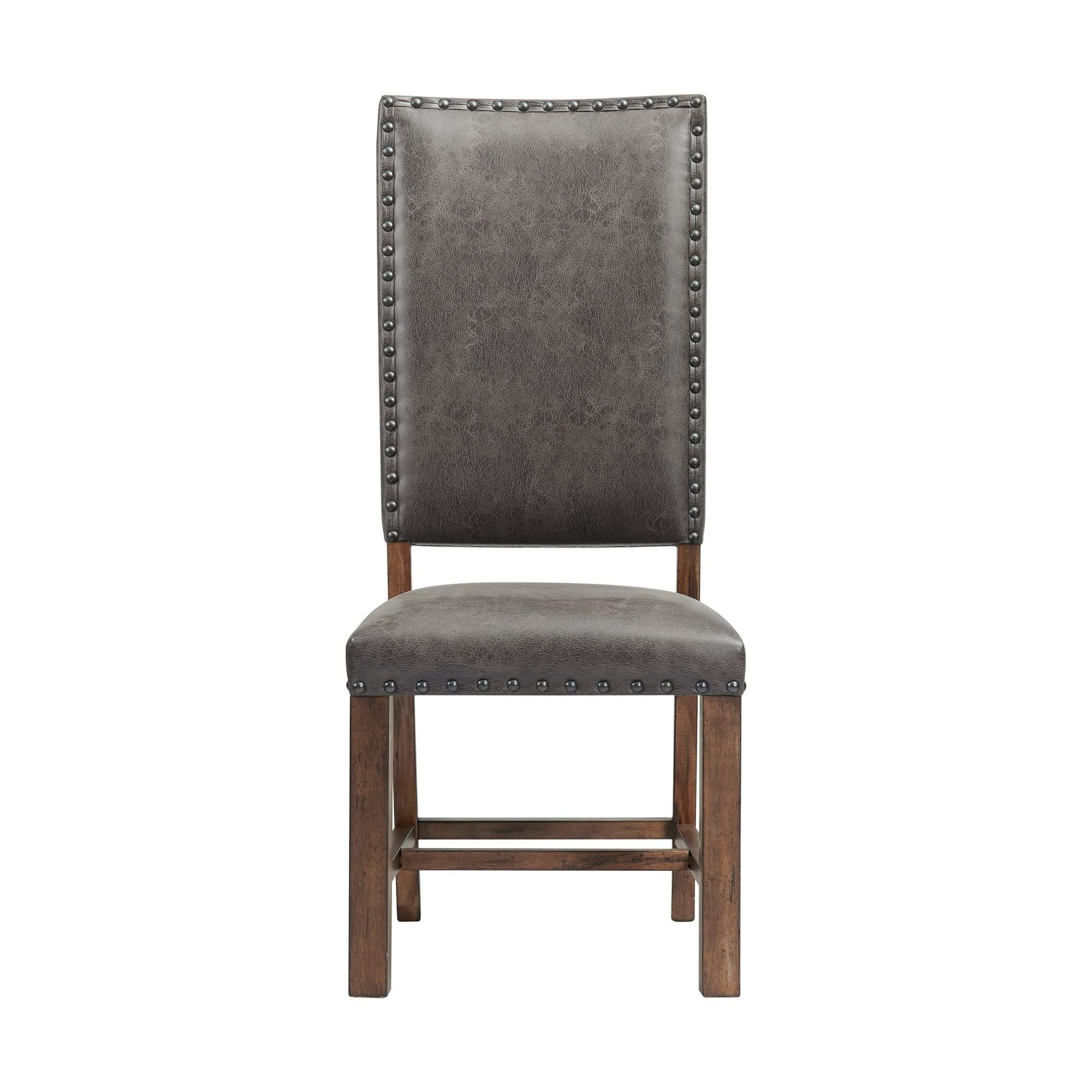 Gramercy - Tall Back Side Chair (Set of 2) - Chocolate - Image 4