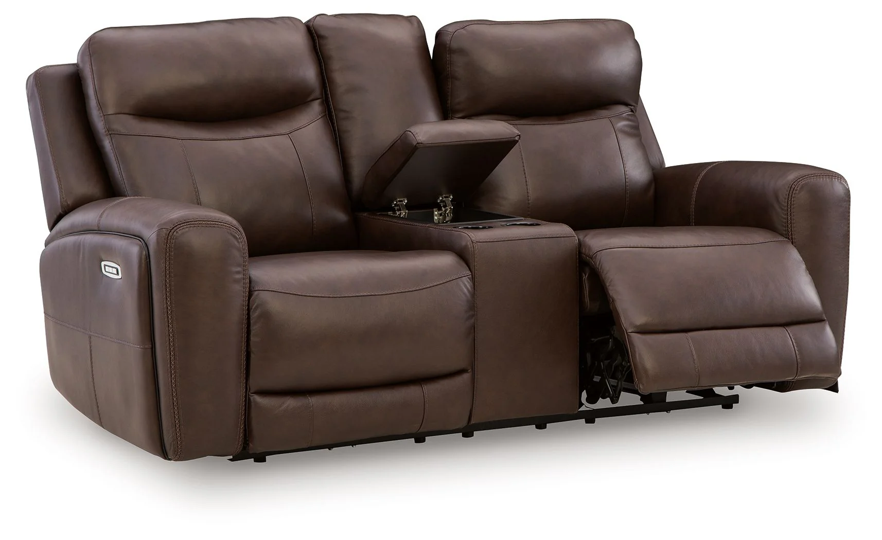 Gravier - Power Reclining Loveseat With Console / Adjustable Headrest - Cordova - Image 3