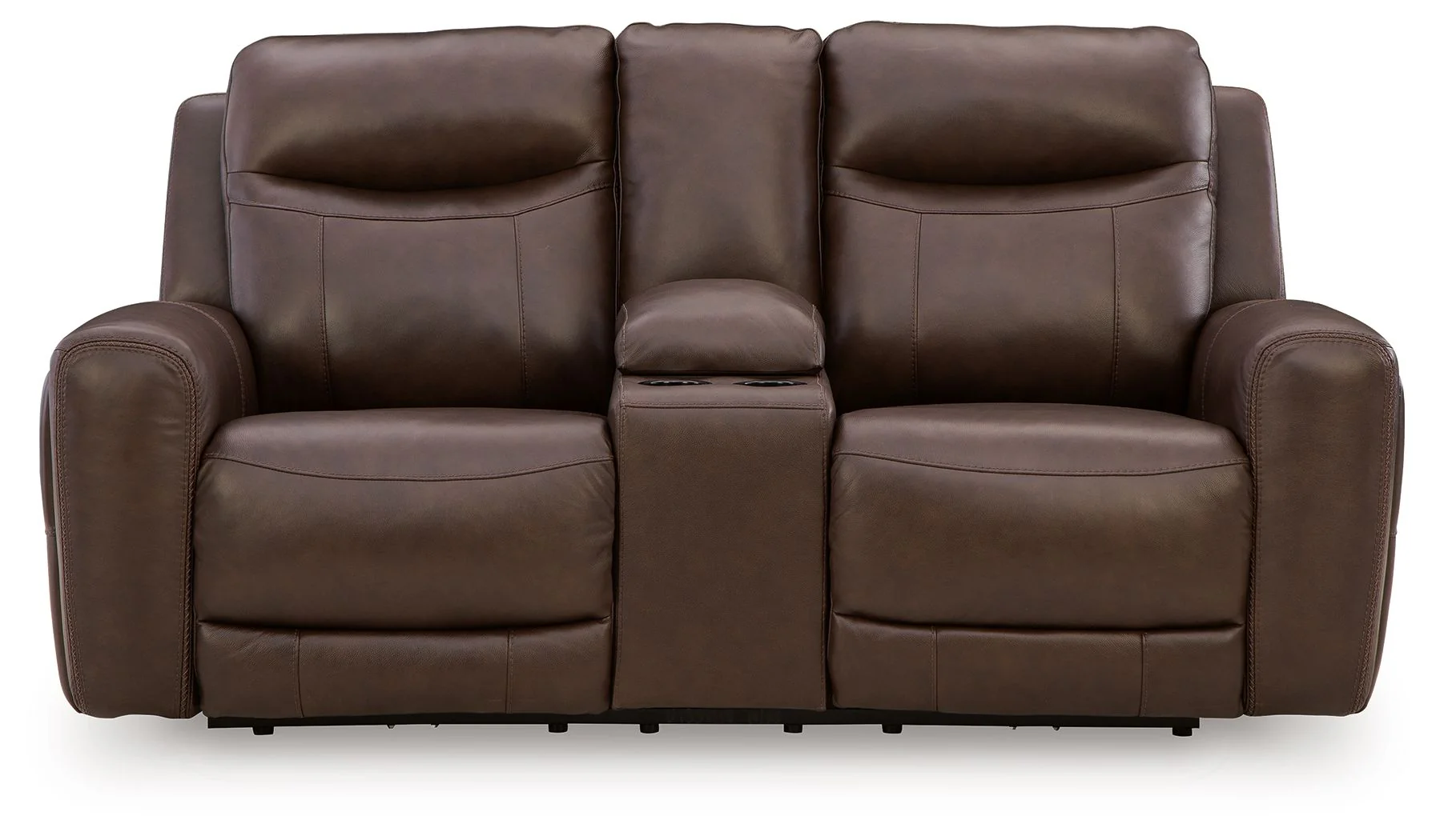 Gravier - Power Reclining Loveseat With Console / Adjustable Headrest - Cordova - Image 4