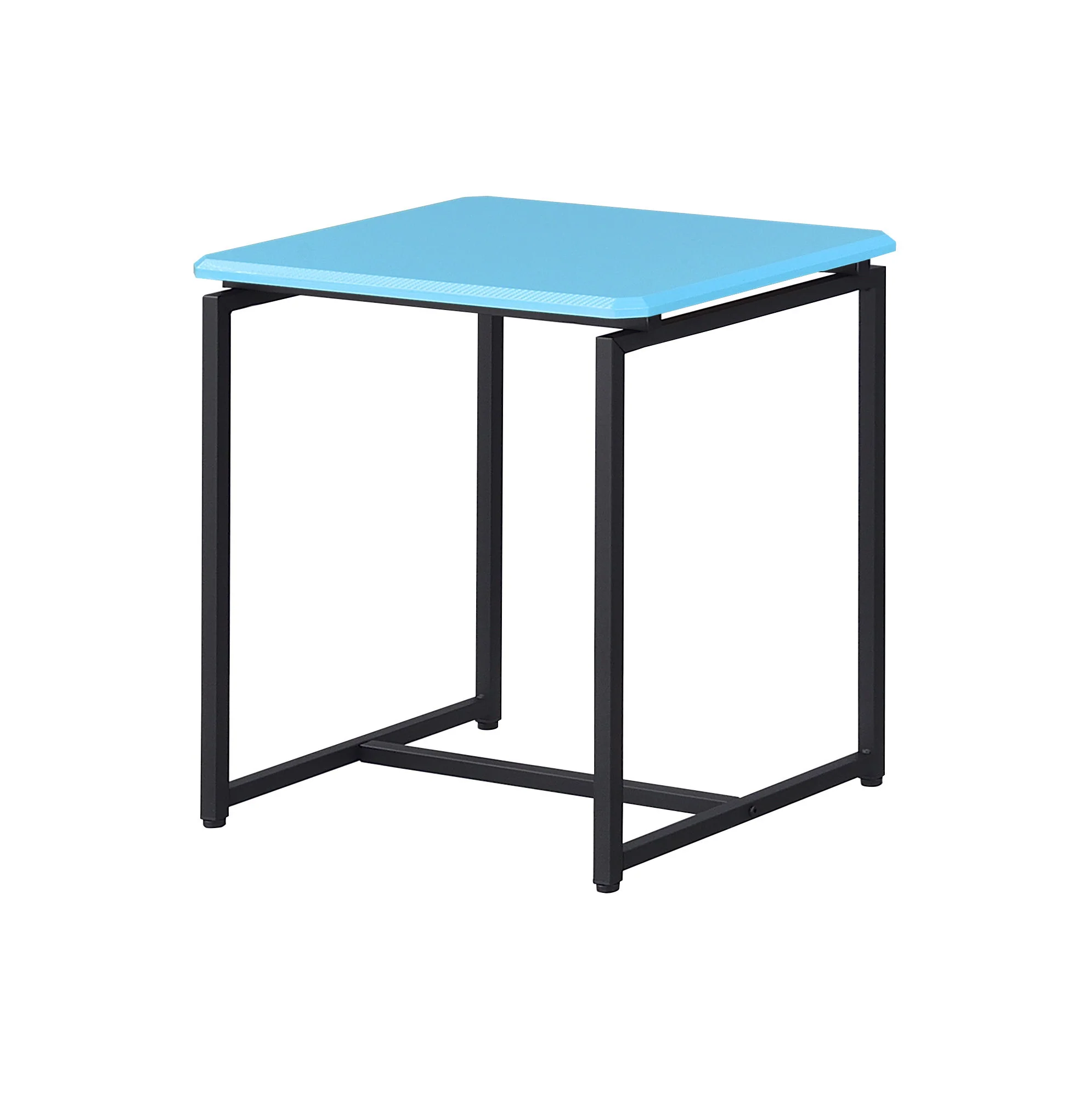 GT - 3 Piece Carbon Fiber Wrap Coffee Table And End Table (Set of 3) - Image 8