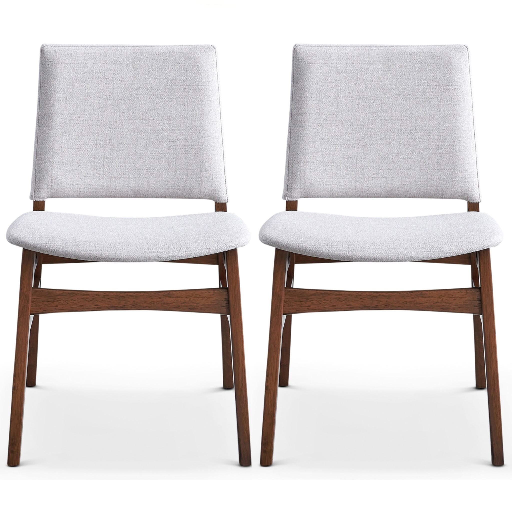 Gusto - Dining Chair (Set of 2) - Brown / Light Gray - Image 4