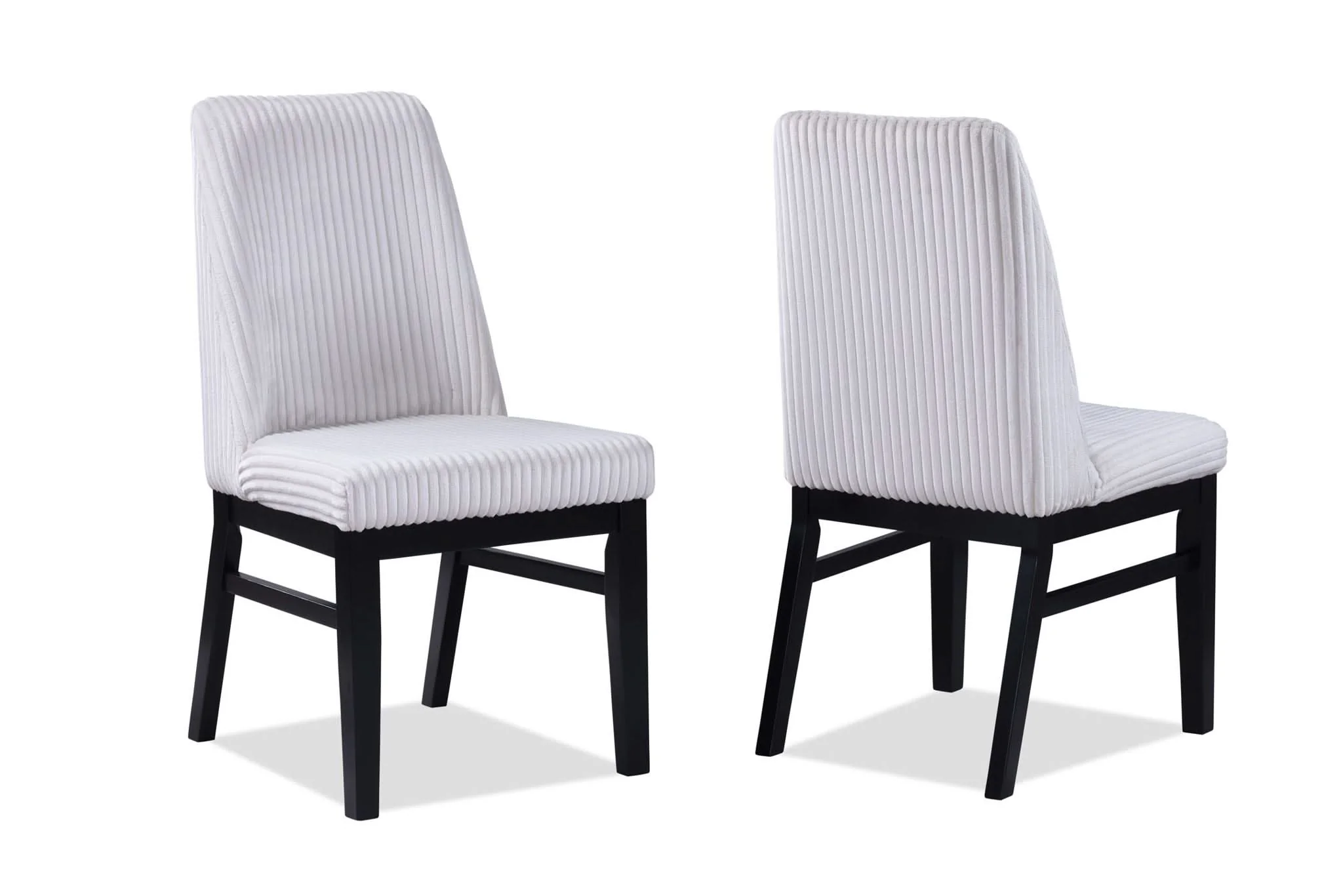 Hadley - 5 Piece Dining Room Set - White - Image 2