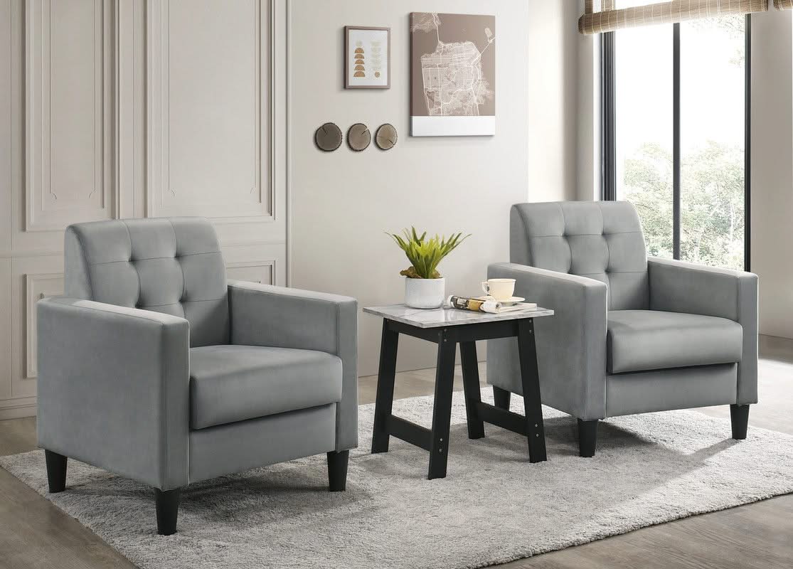 Hale - Armchairs And End Table Living Room (Set of 3) - Image 2