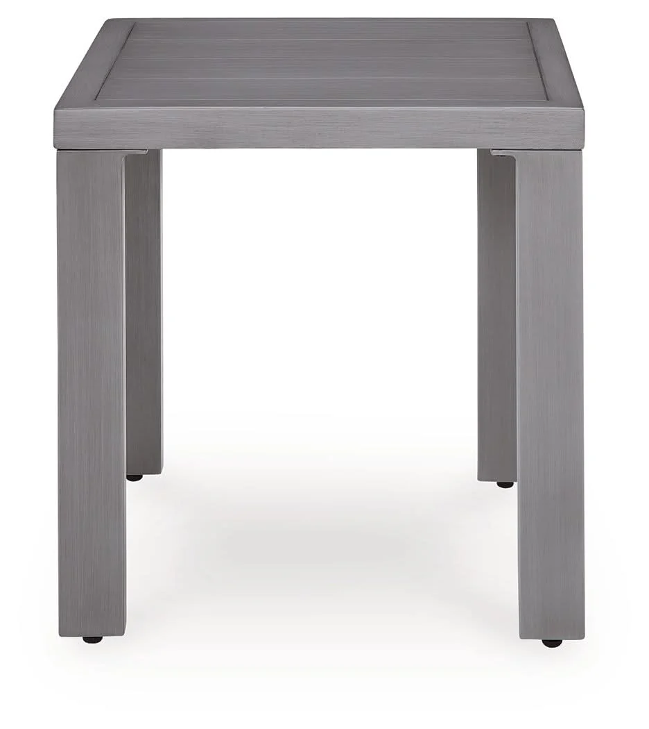 Half Moon Beach - Square End Table - Gray - Image 3