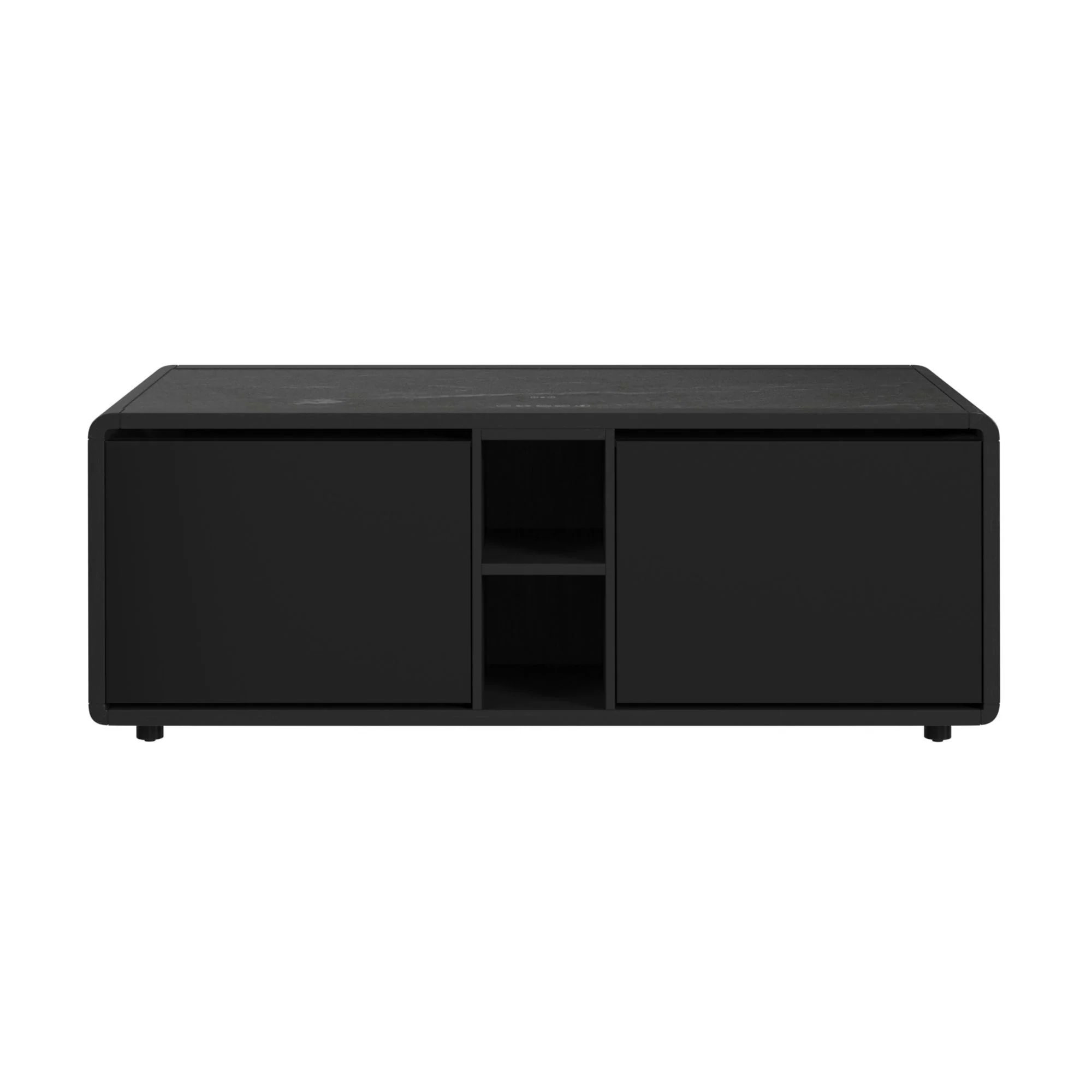 Halo - Smart Coffee Table With Fridge And Speaker - Black - Image 2