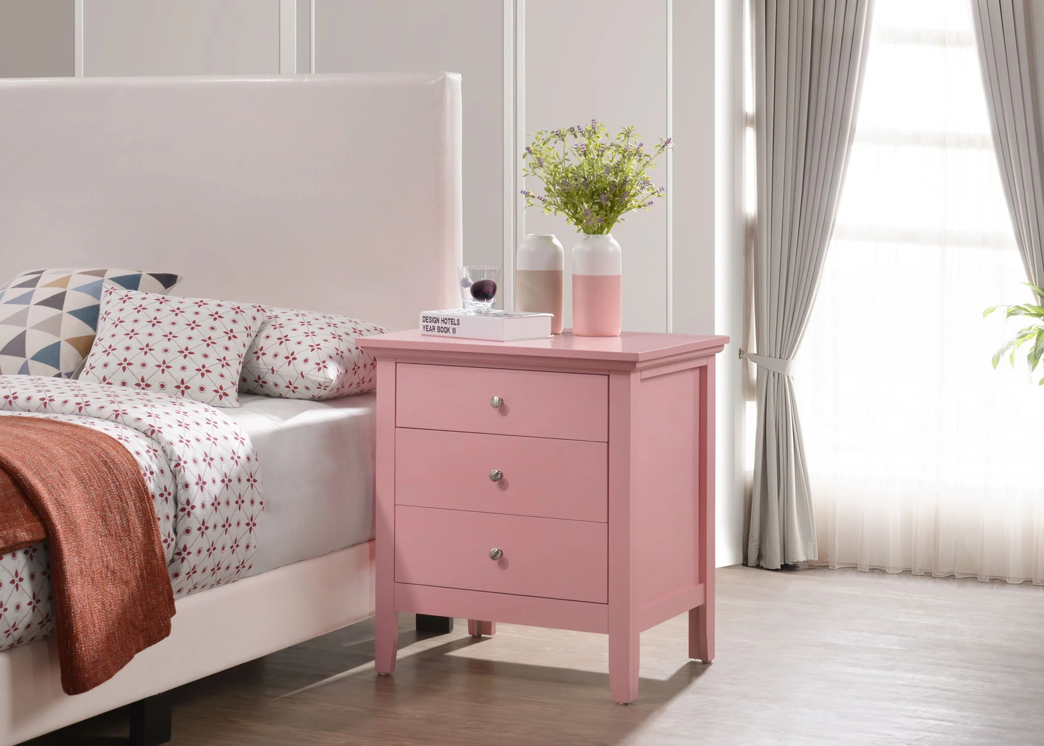 3 Drawer Nightstand & Dove Tailed Drawers - Image 2