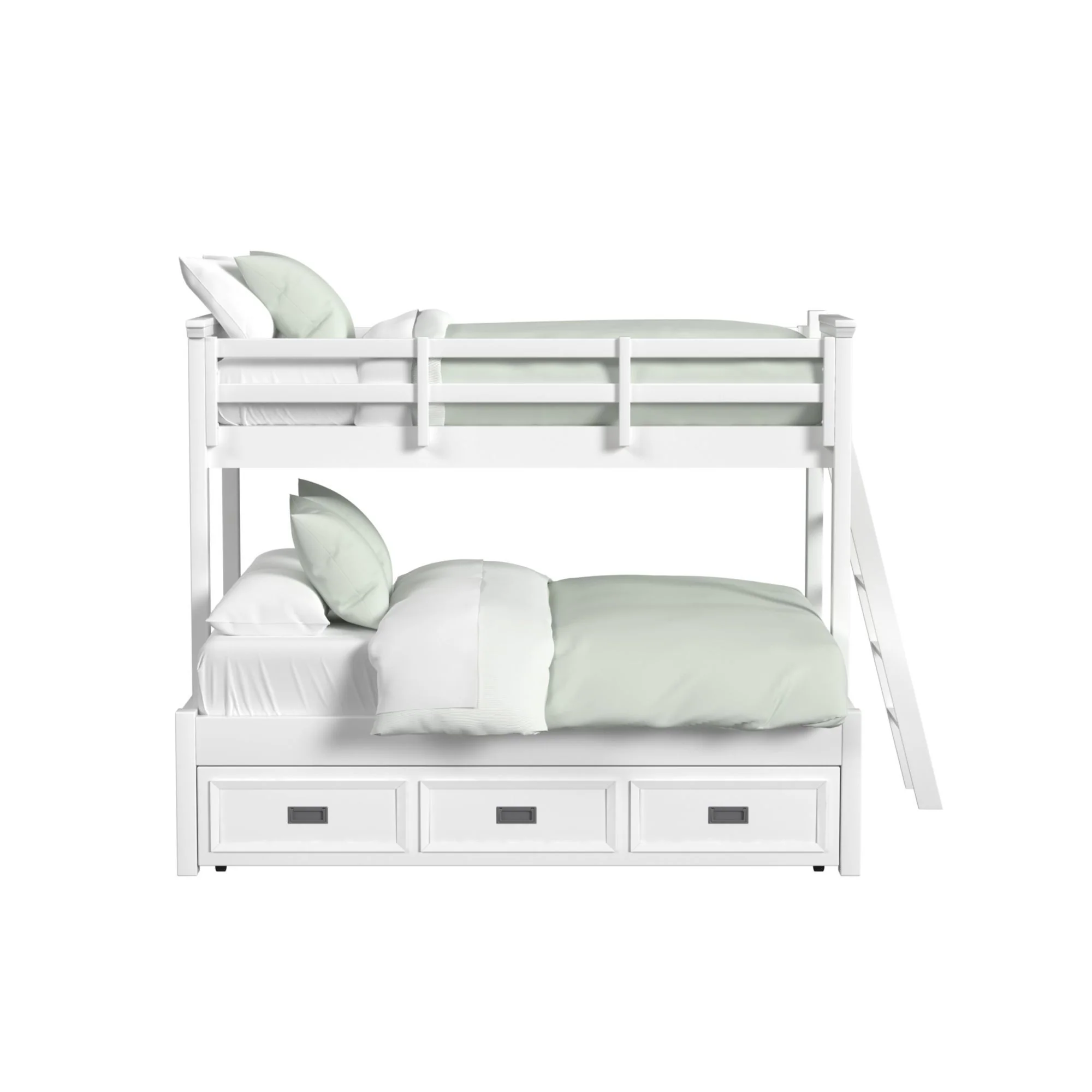 Hampton Kids - Bunk With Ladder And Trundle - Image 12
