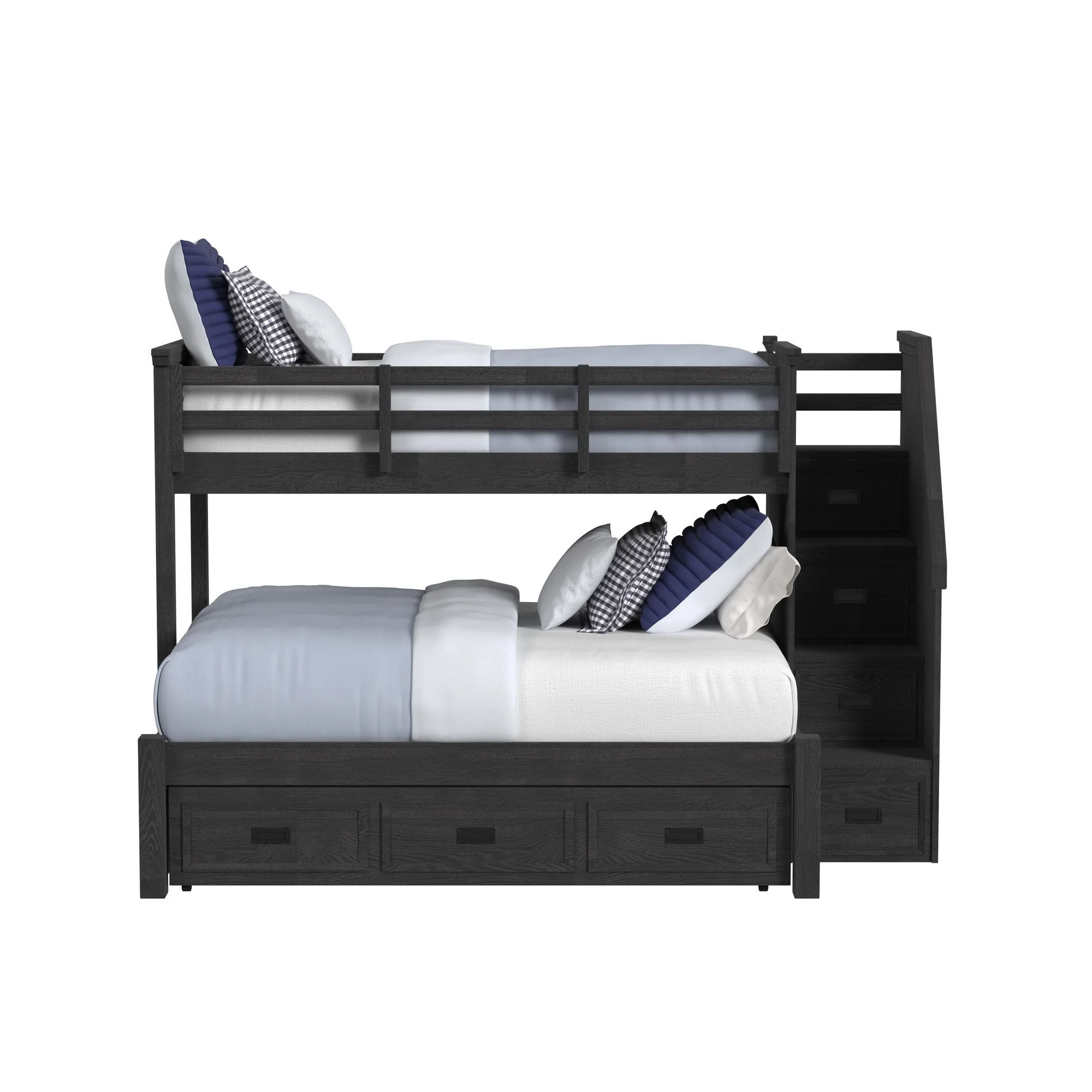 Hampton Kids - Bunk With Staircase And Trundle - Image 9