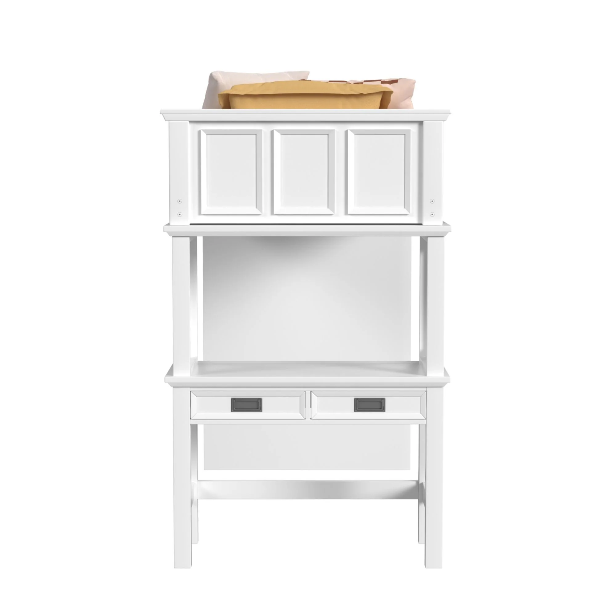 Hampton Kids - Loft Bed With Staircase And Desk With Speaker - Image 4