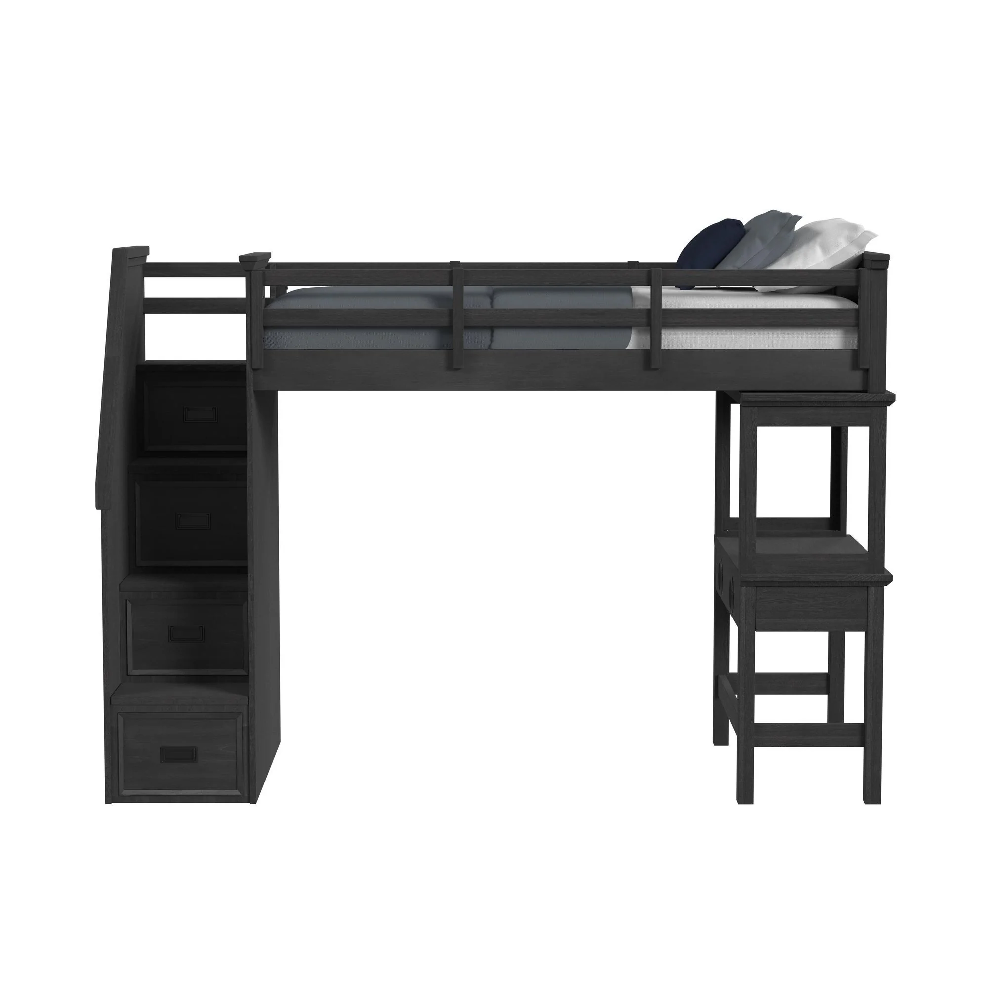 Hampton Kids - Loft With Staircase And Desk With Speaker - Image 3