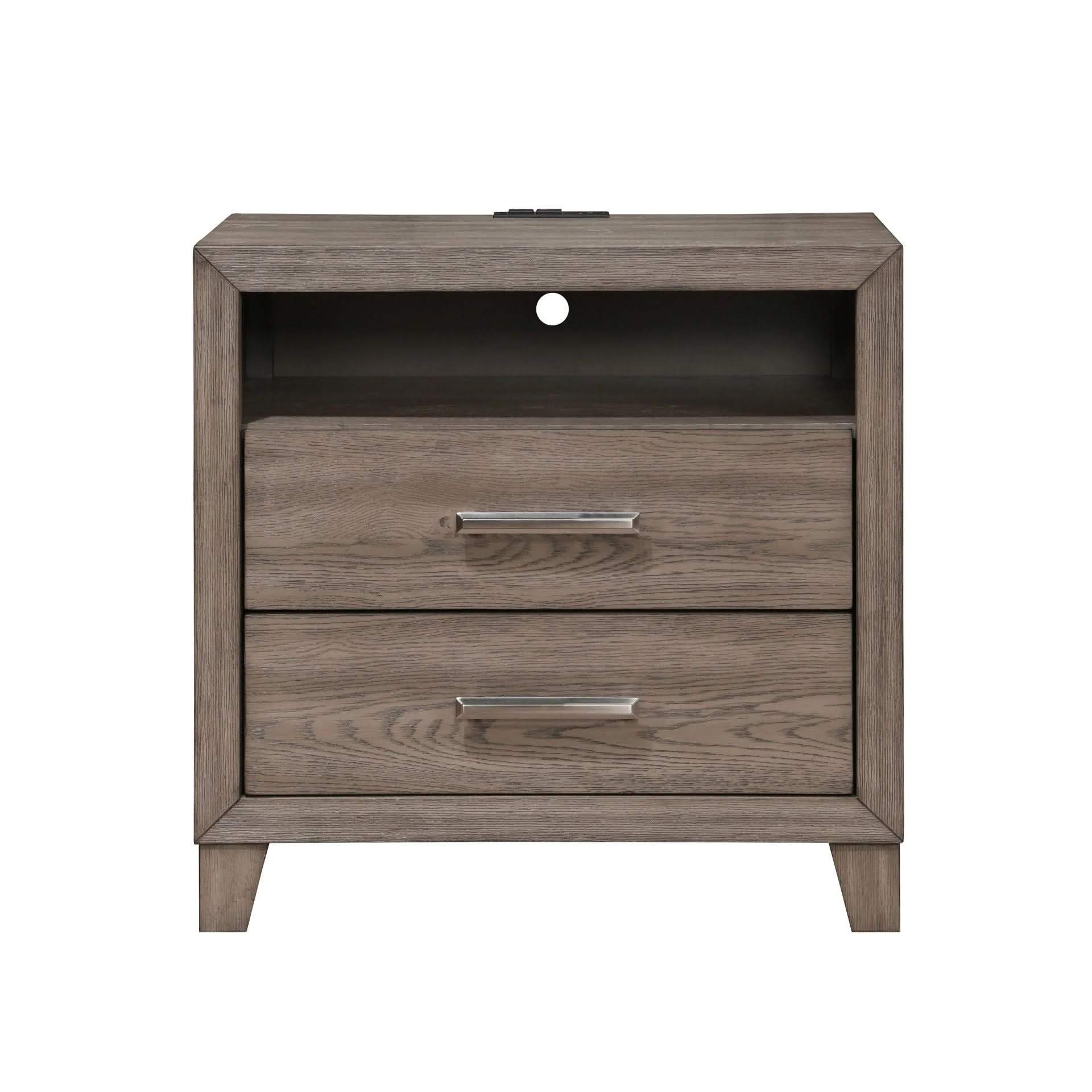 Harrisburg - 2 Drawer Nightstand - Walnut - Image 4