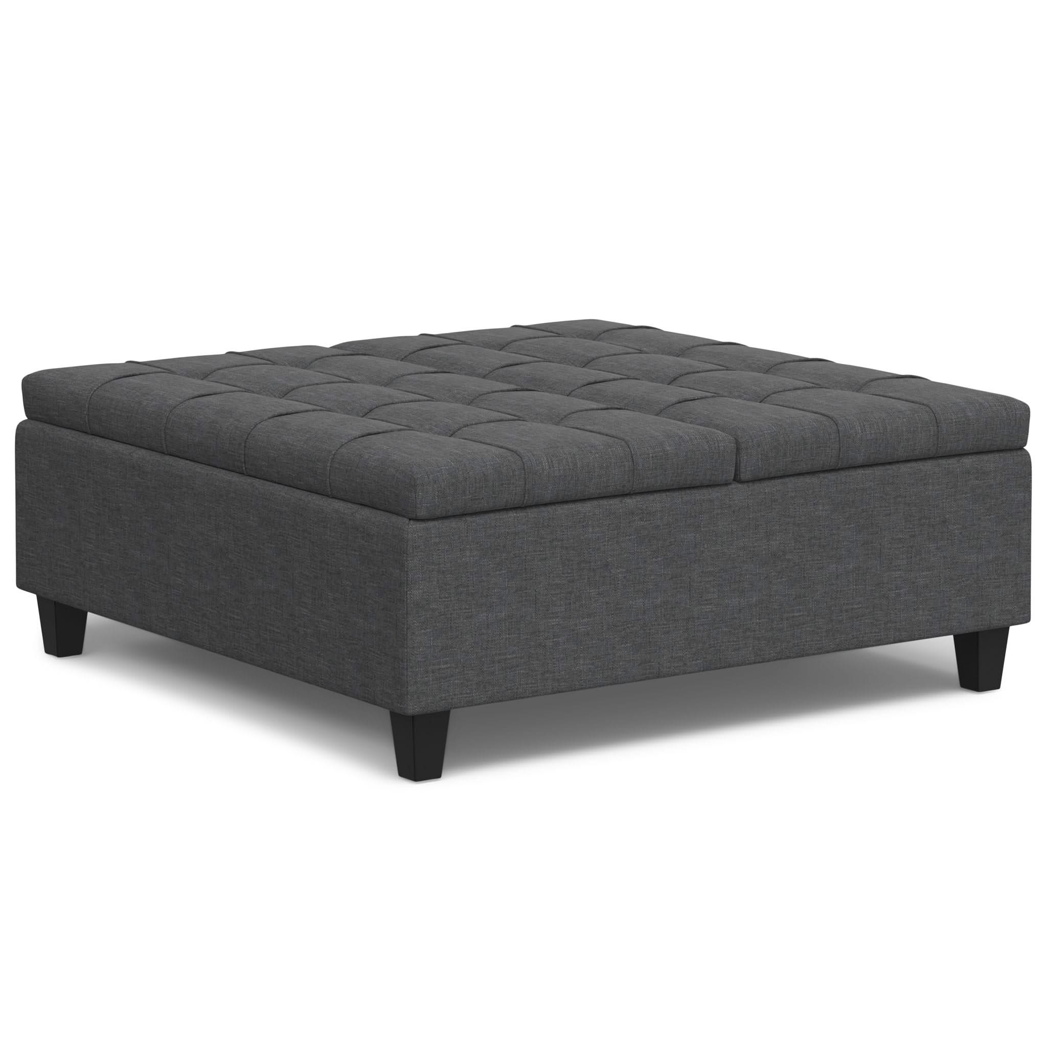Harrison - Upholstered Coffee Table Storage Ottoman - Image 10
