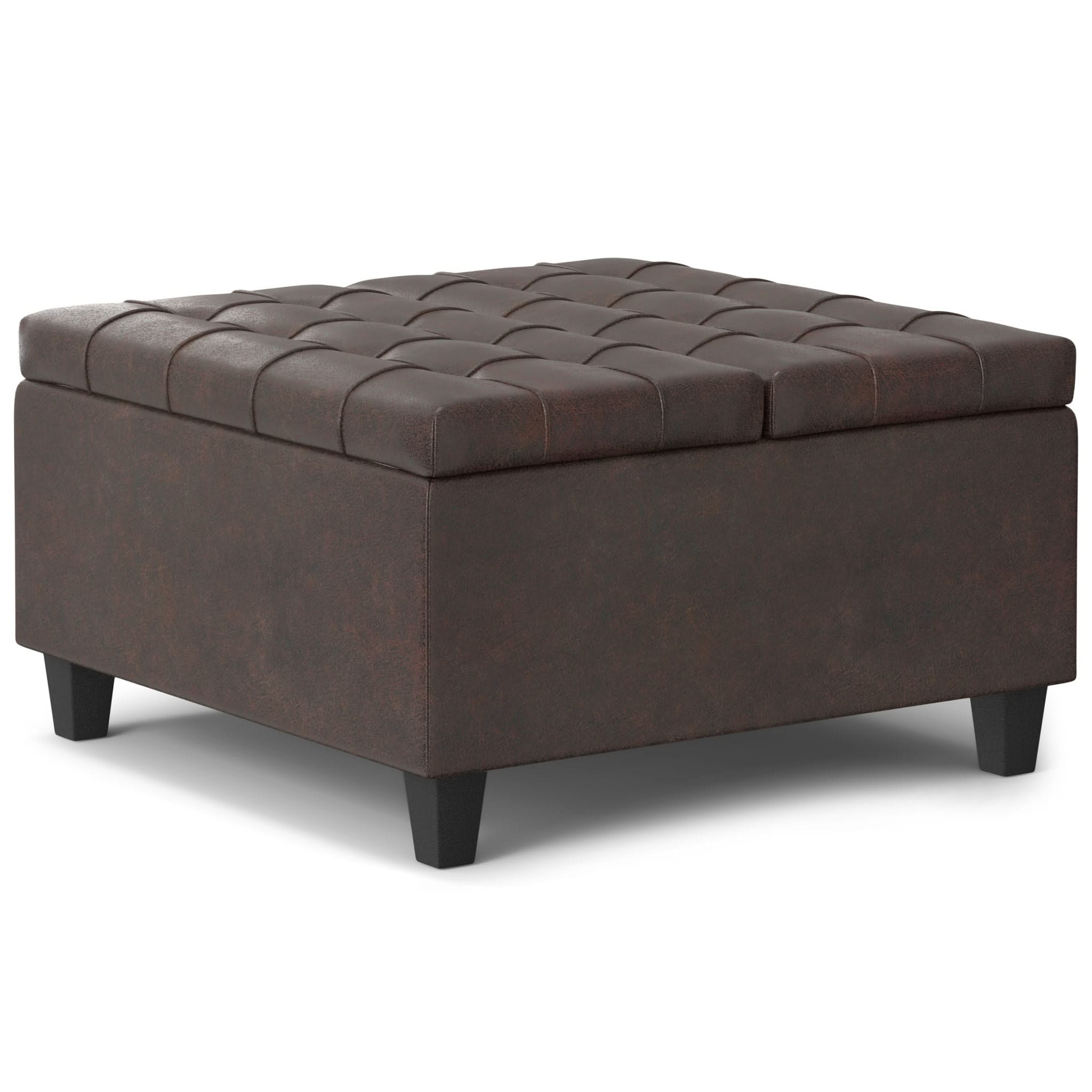 Harrison - Upholstered Coffee Table Storage Ottoman - Image 11