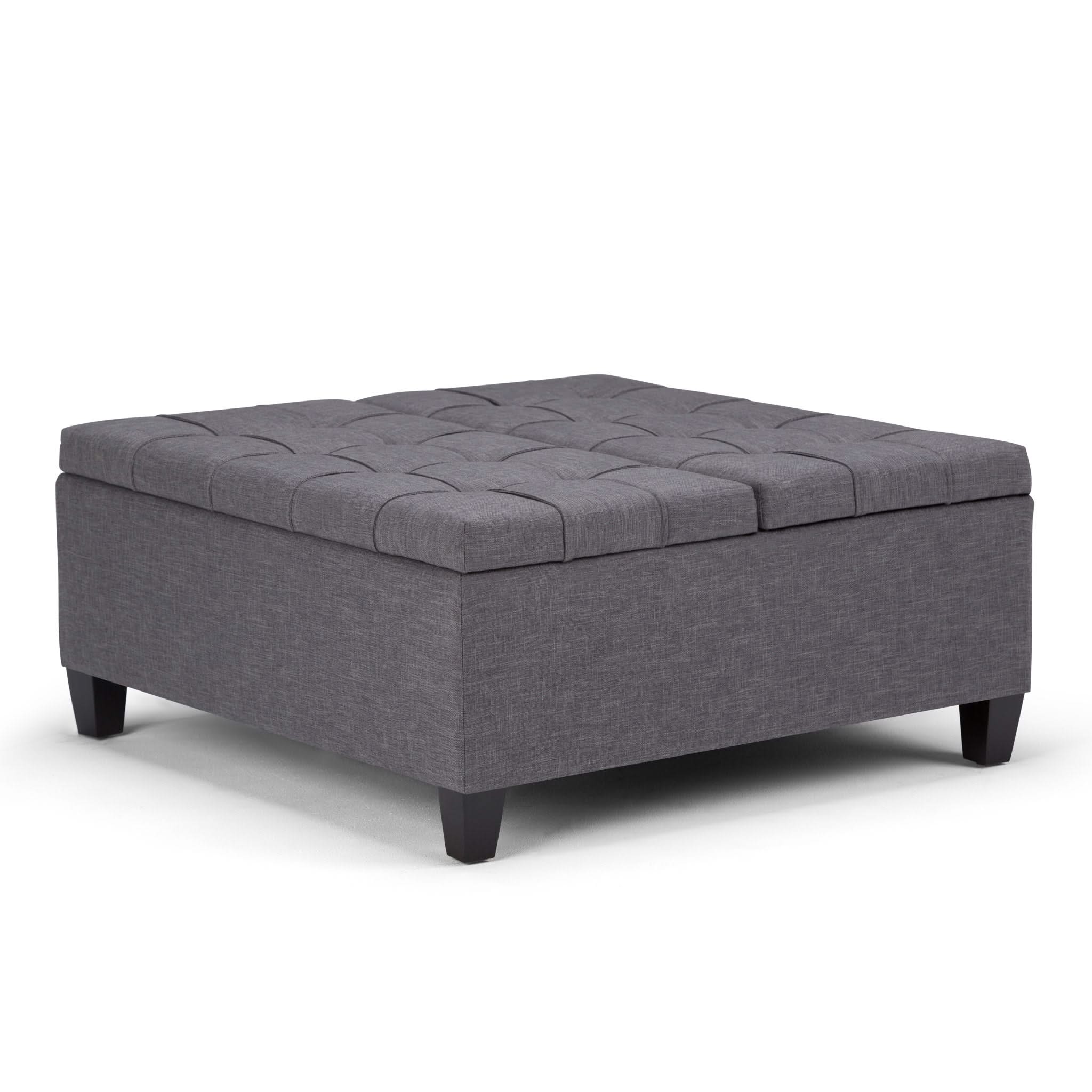 Harrison - Upholstered Coffee Table Storage Ottoman - Image 12