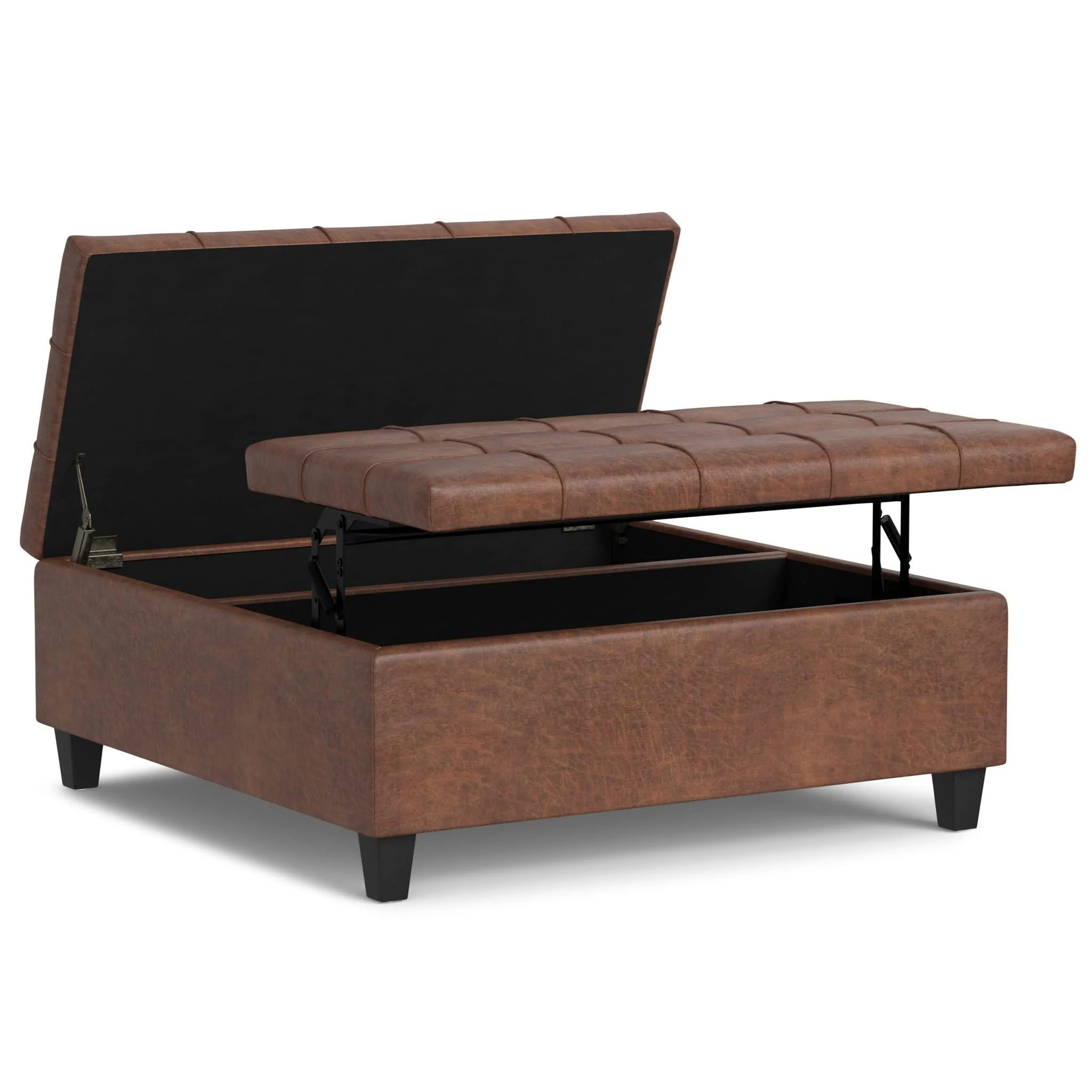 Harrison - Upholstered Coffee Table Storage Ottoman - Image 33