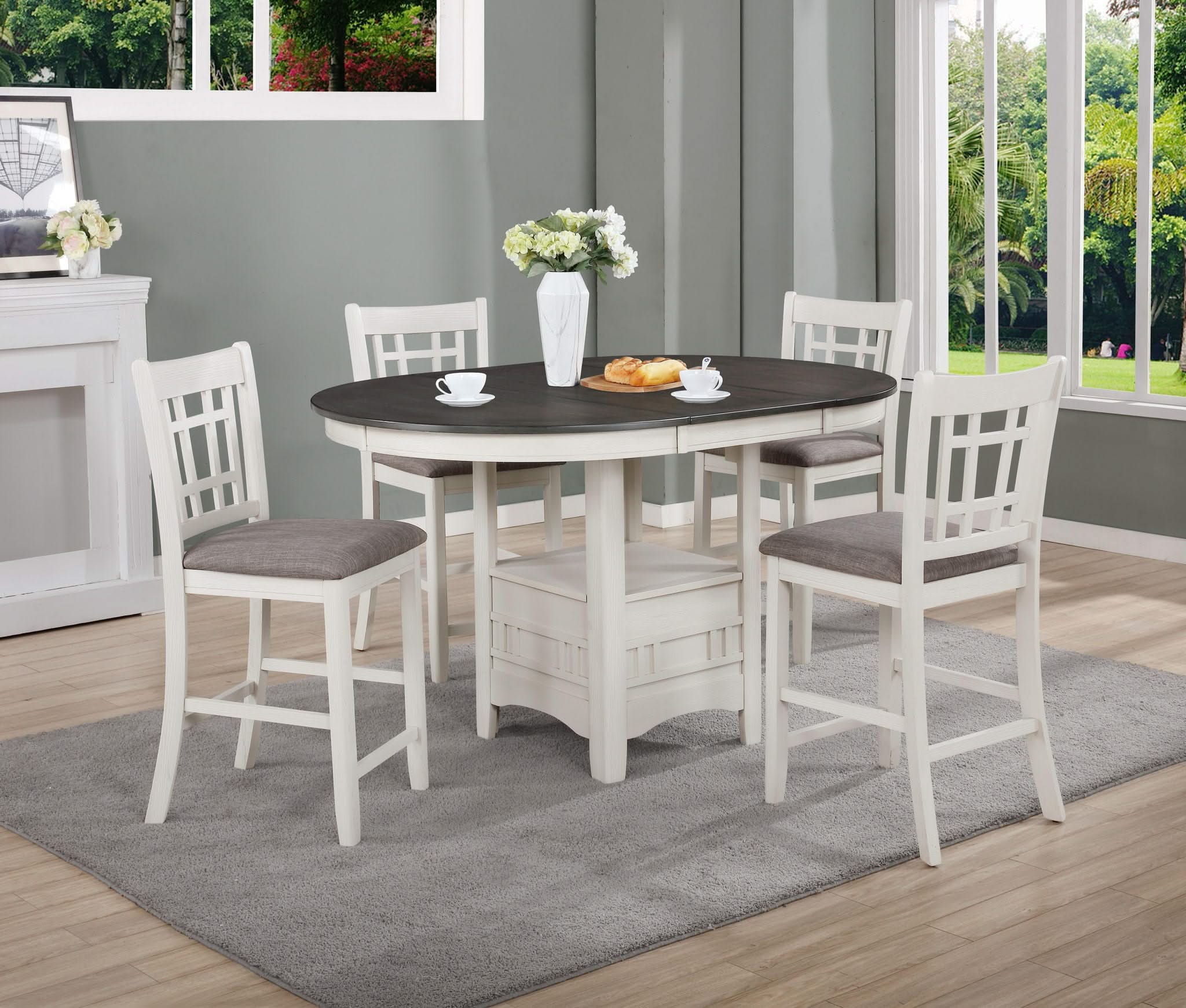 Hartwell - Counter Height Chair (Set of 2) - White - Image 4