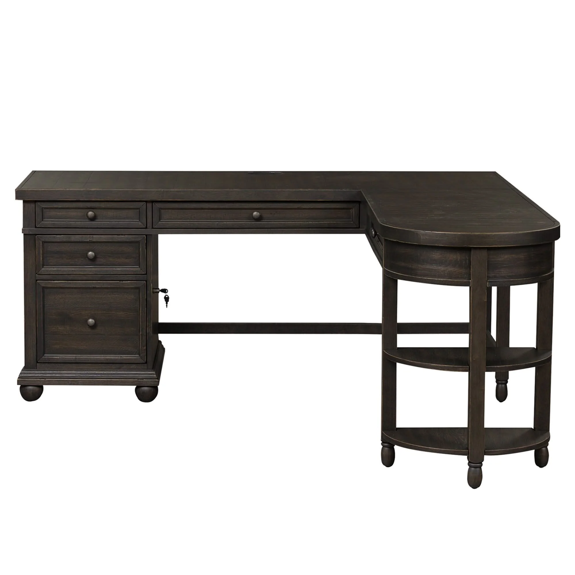 Harvest Home - L Shaped Desk - Chalkboard - Image 4